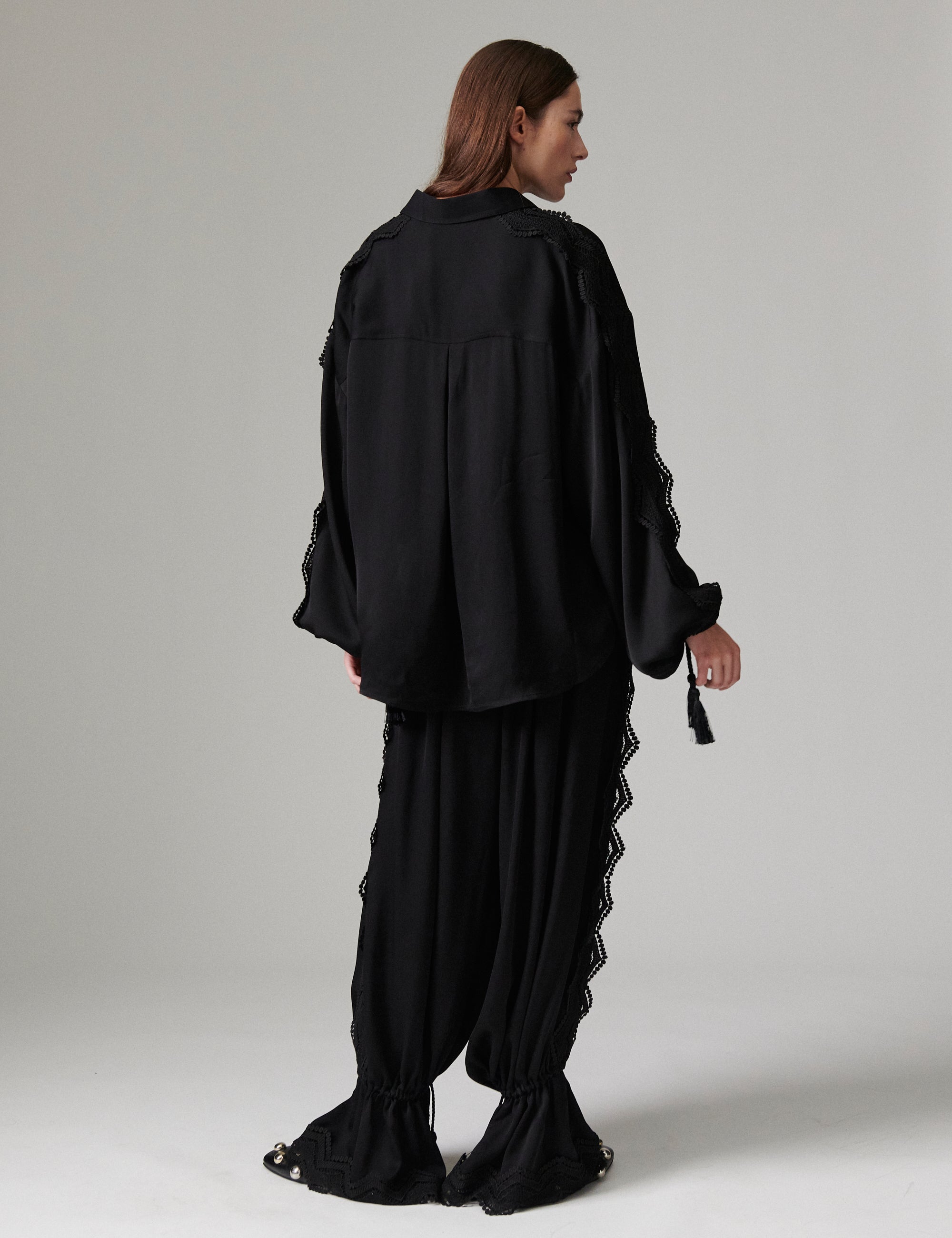 DAY Birger ét Mikkelsen Mikana - Matte Crepe - Blouse Blouse 190303 Black