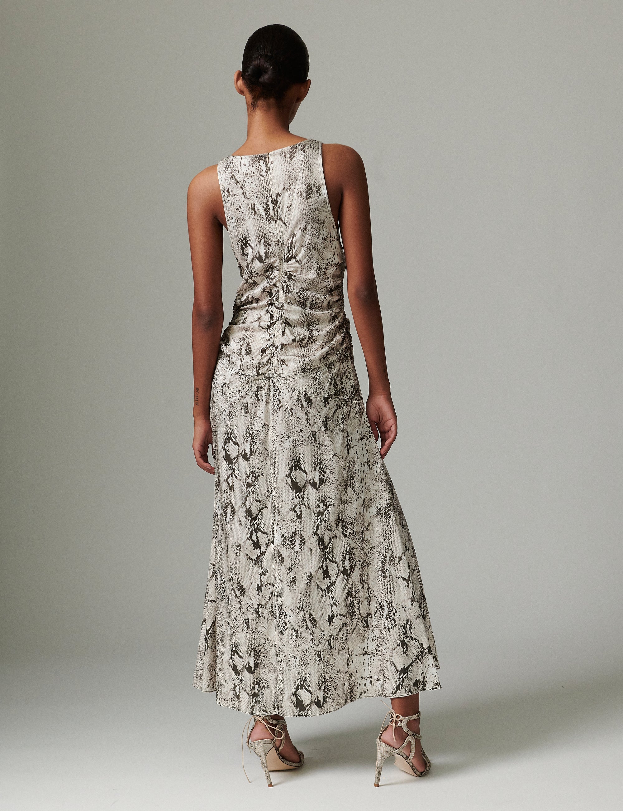 DAY Birger ét Mikkelsen Mino -Viscose Stretch Dress 500170 SNAKEY