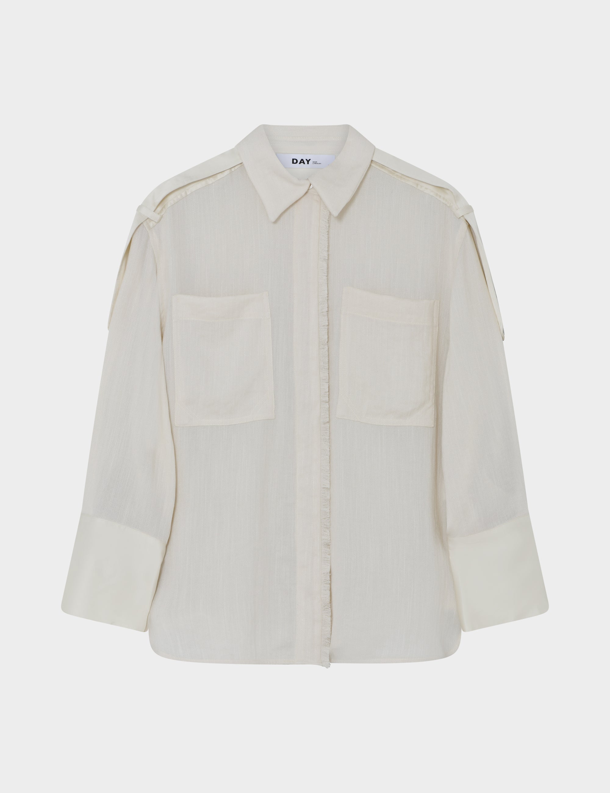 DAY Birger ét Mikkelsen Norma - Contrast Linen - Shirt Shirt 110605 Jet Stream