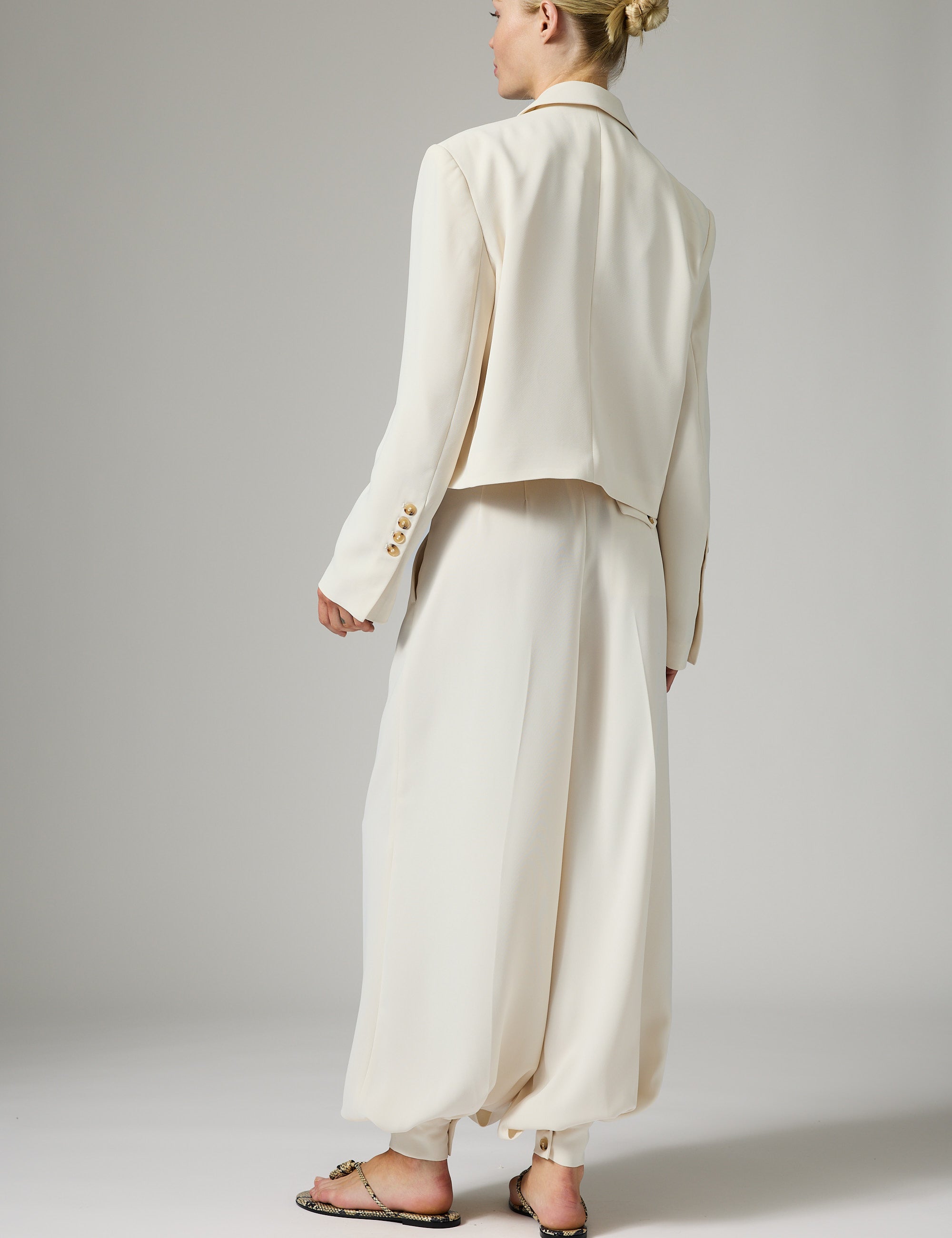 DAY Birger ét Mikkelsen Oda - Classic Gabardine Pants 01002 Ivory Shade