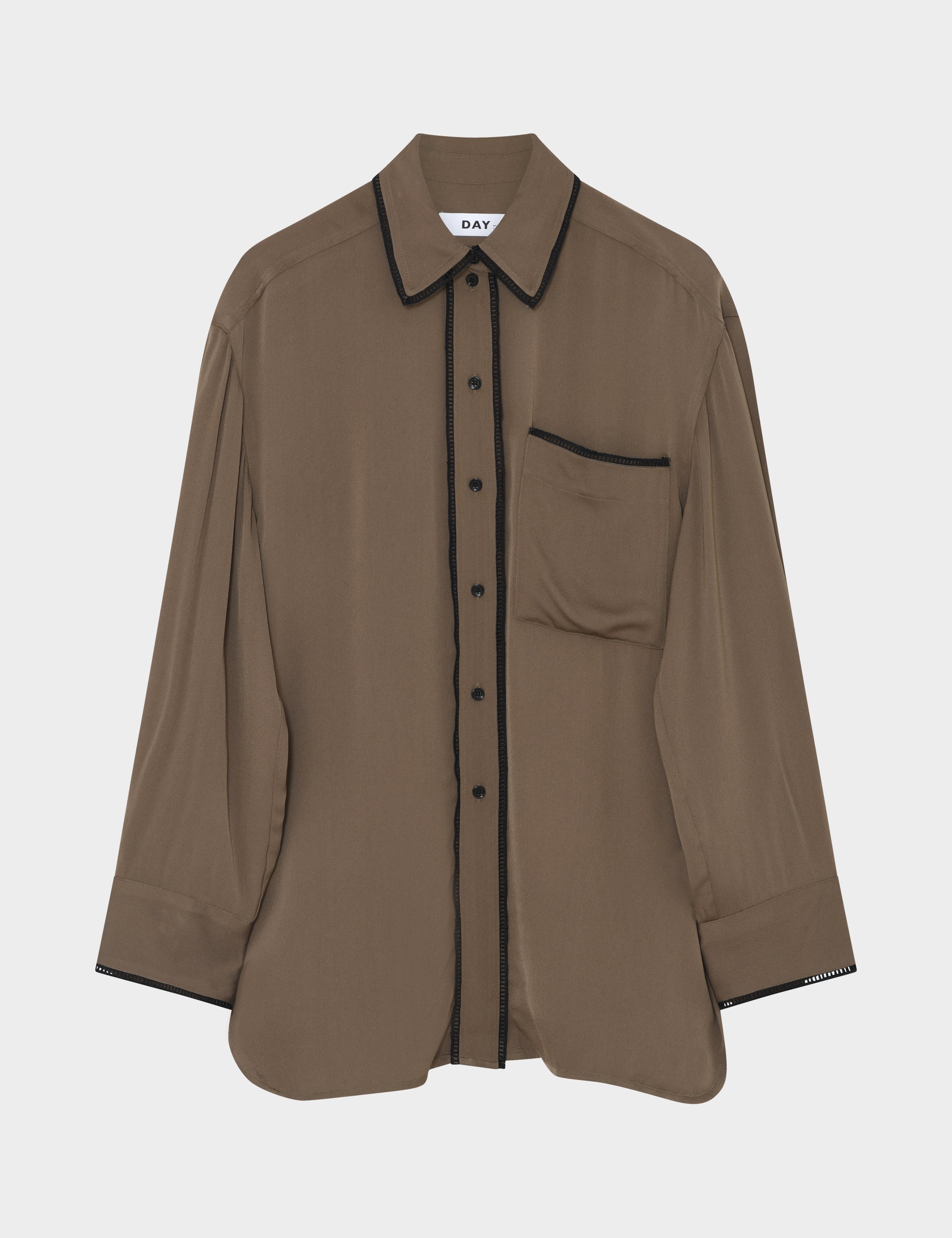 DAY Birger ét Mikkelsen Olenna - Matte Crepe Shirts & Blouses 180820 CAPERS
