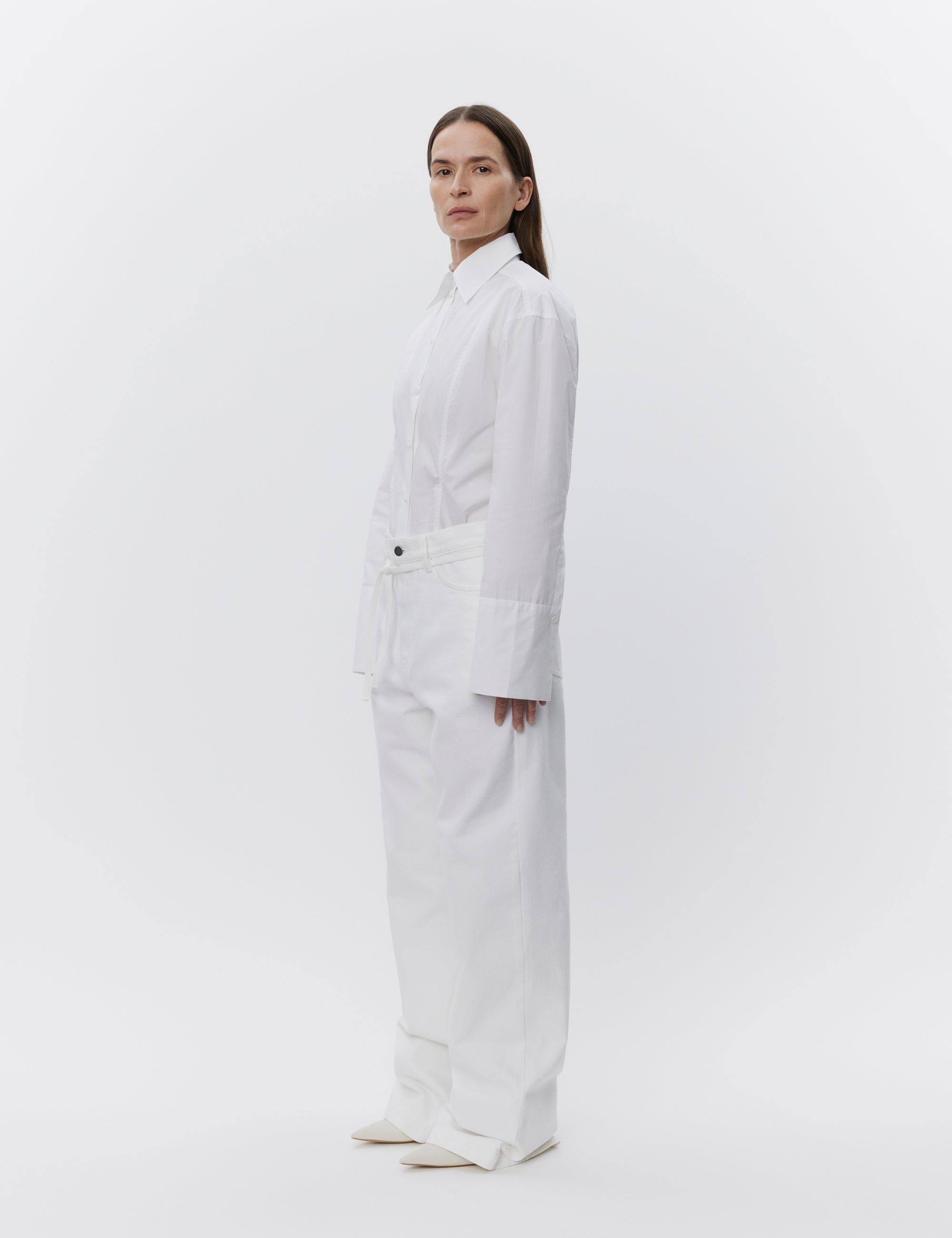 DAY Birger ét Mikkelsen Olivier - Solid Cotton RD Shirts & Blouses 110601 BRIGHT WHITE