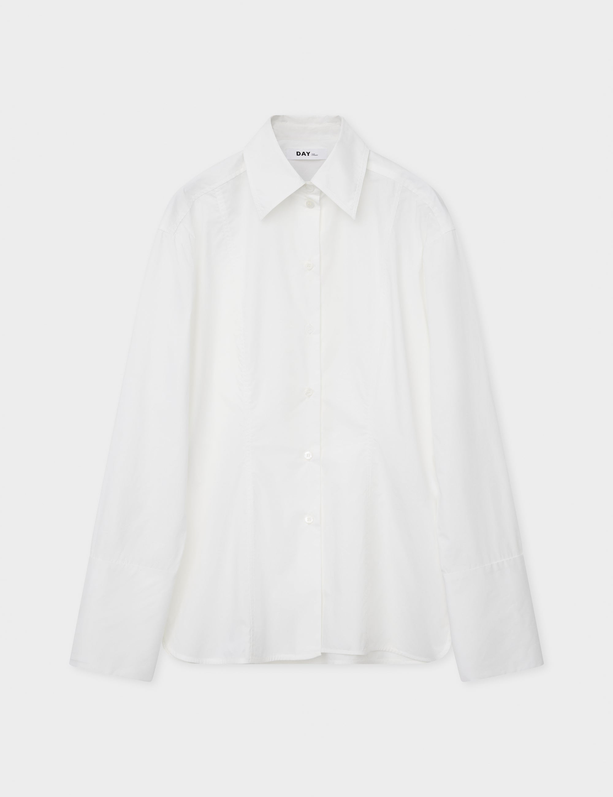 DAY Birger ét Mikkelsen Olivier - Solid Cotton RD Shirts & Blouses 110601 BRIGHT WHITE