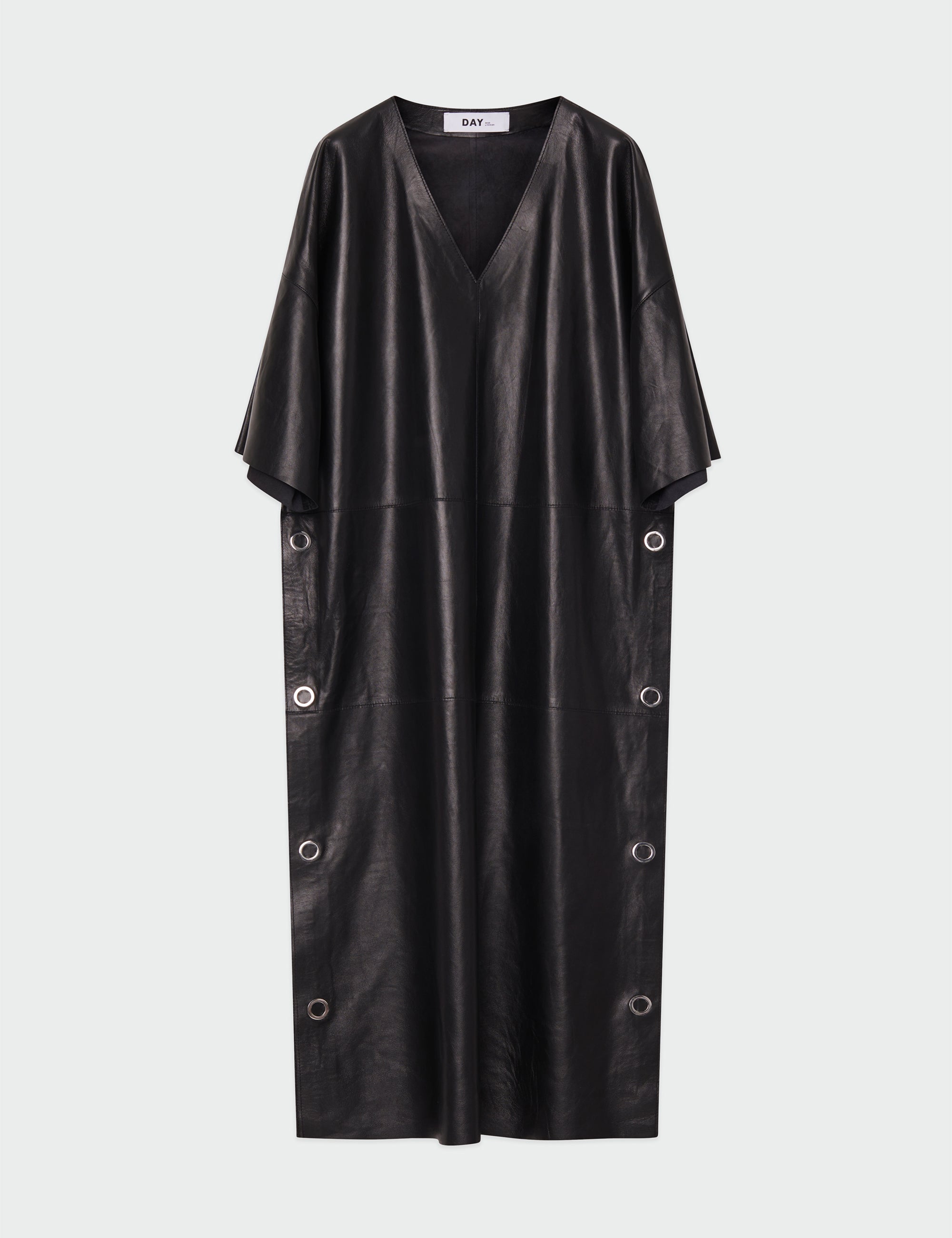 DAY Birger ét Mikkelsen Ottilie - Soft Leather Dress 190303 Black