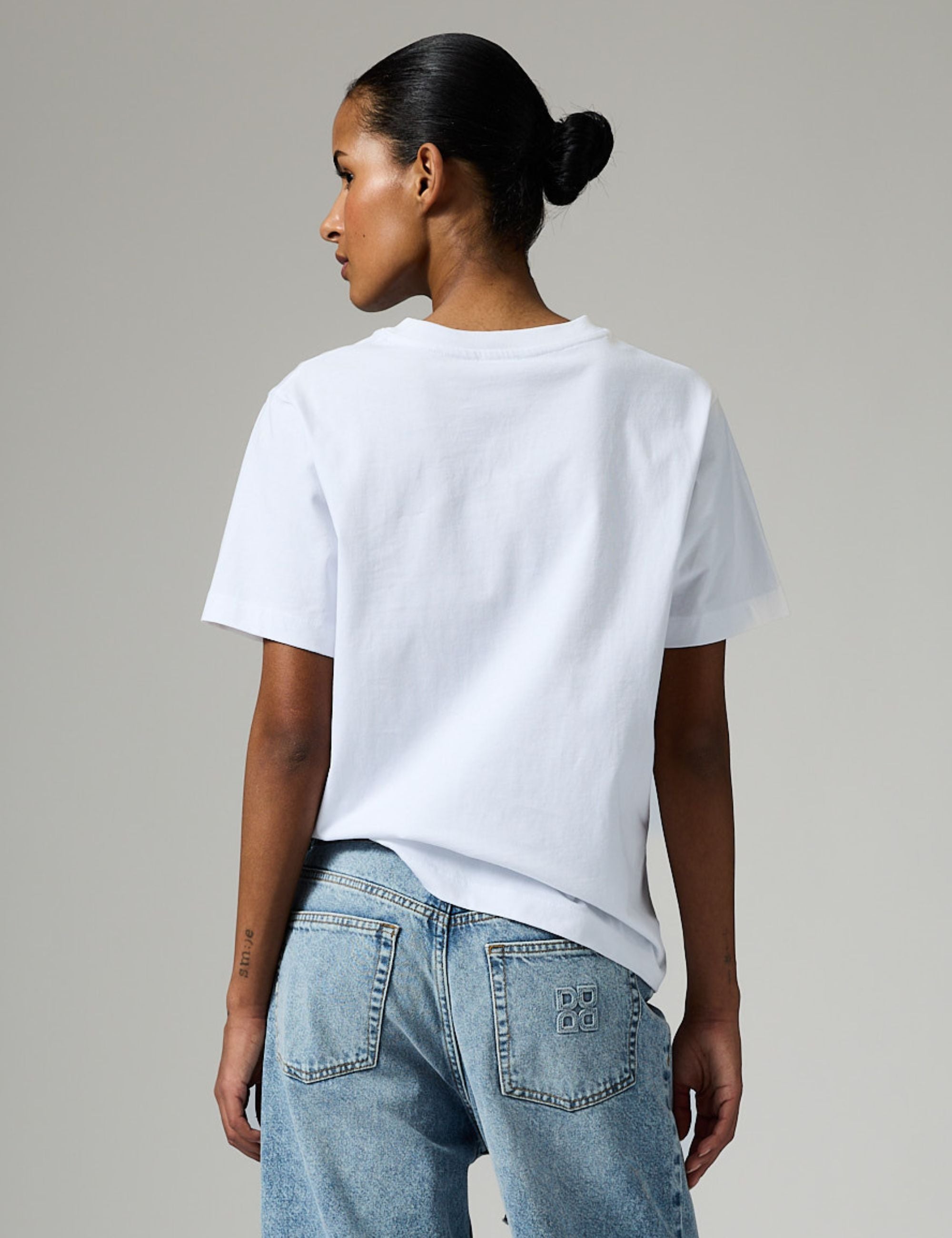 DAY Birger ét Mikkelsen Parry - Heavy Jersey T-shirt 110601 Bright White