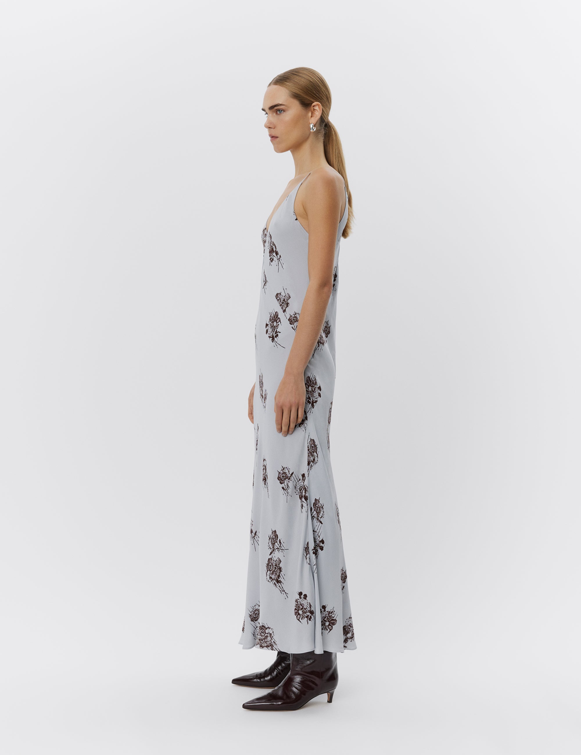 DAY Birger ét Mikkelsen Peach - Pearl Falling FLowers Dress 500153 PEARL FALLING FLOWER