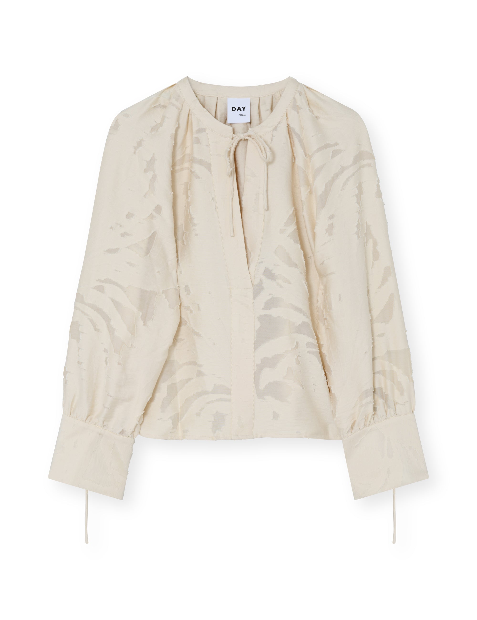 DAY Birger ét Mikkelsen Penka - Raw Jacquard - Blouse Blouse 110605 Jet Stream