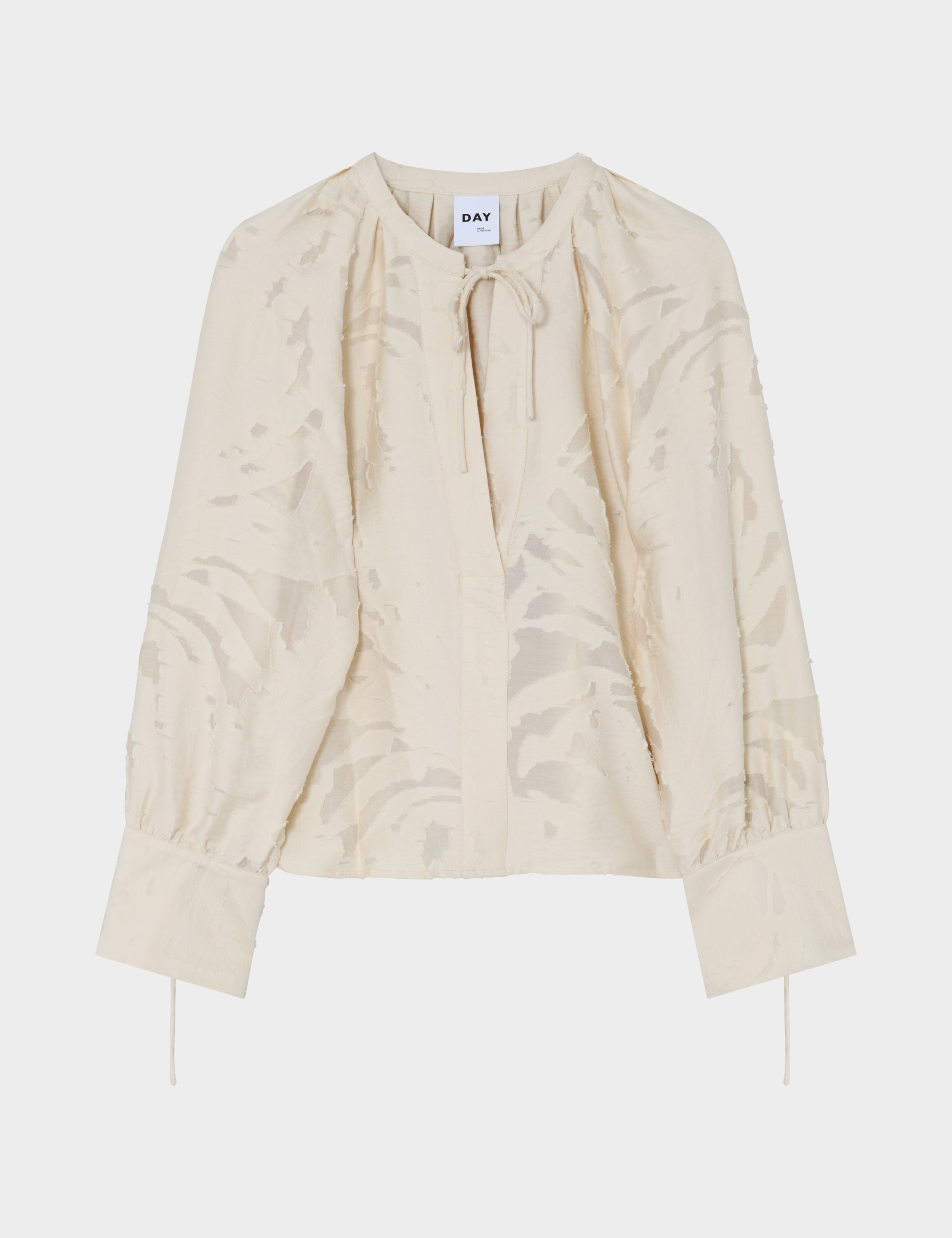 DAY Birger ét Mikkelsen Penka - Raw Jacquard - Blouse Blouse 110605 Jet Stream