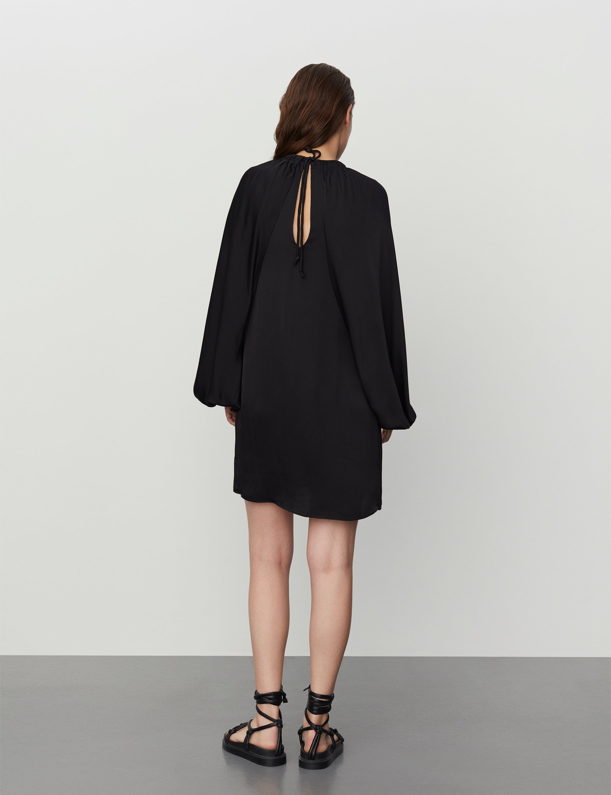 DAY Birger ét Mikkelsen Peyton - Fluid Texture Dress 190303 Black