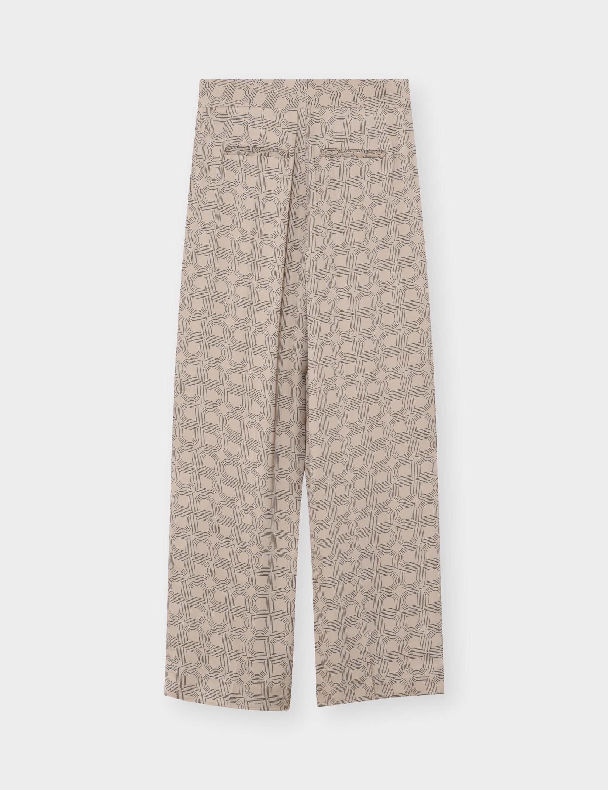 DAY Birger ét Mikkelsen Phoebe - Fluid Viscose Pants 151304 HUMUS
