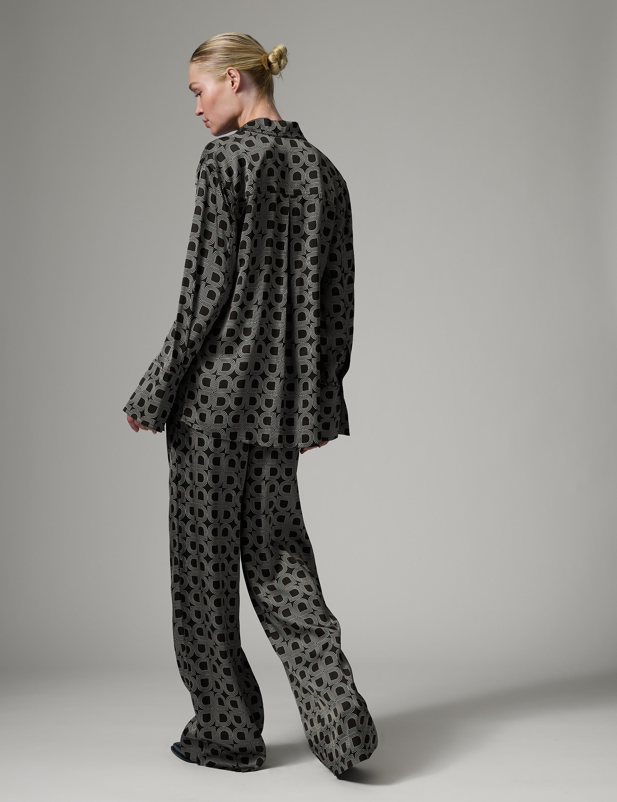 DAY Birger ét Mikkelsen Phoebe - Fluid Viscose - Pants Pants 190303 Black