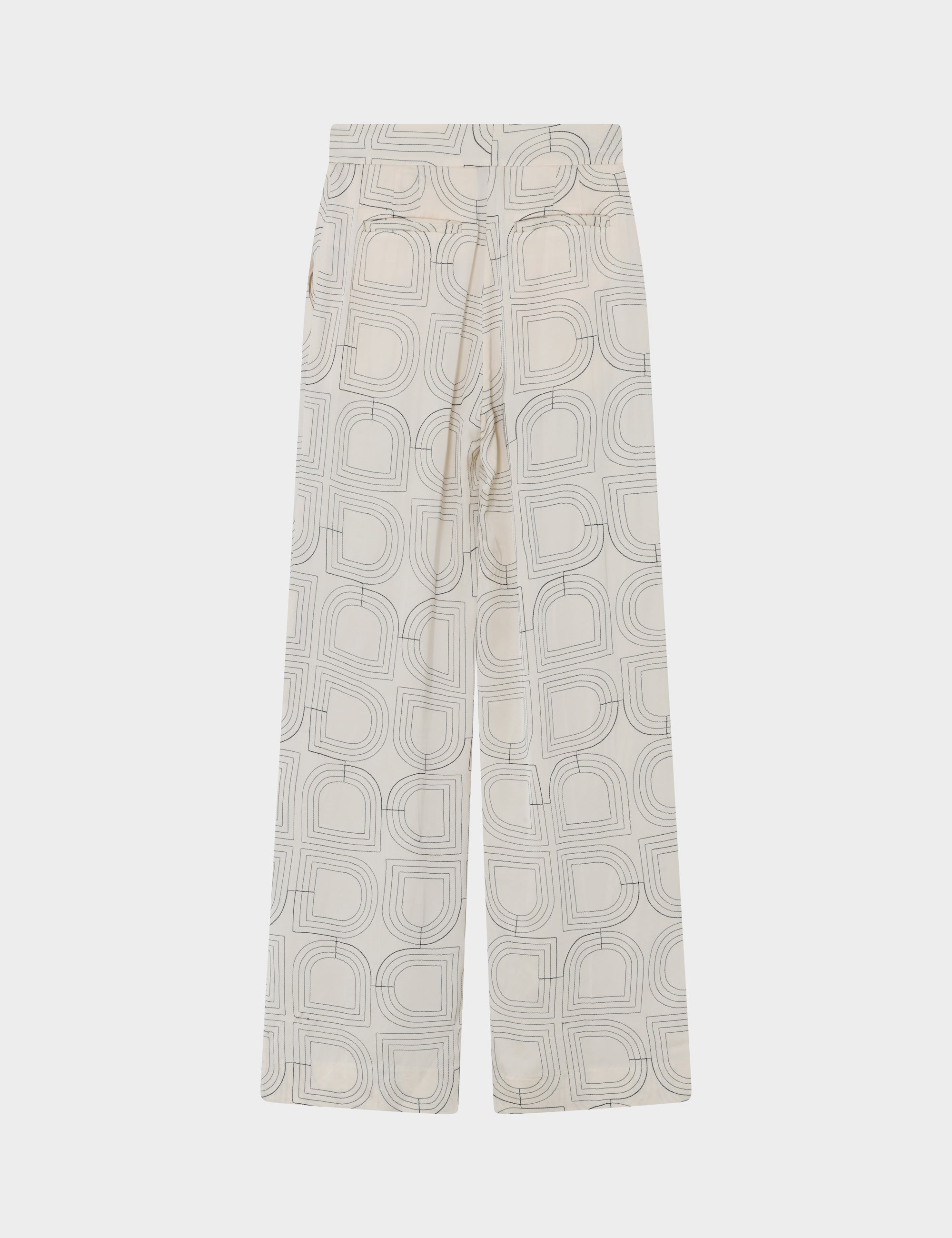 DAY Birger ét Mikkelsen Phoebe - Fluid Viscose Stitch Pants 110605 Jet Stream
