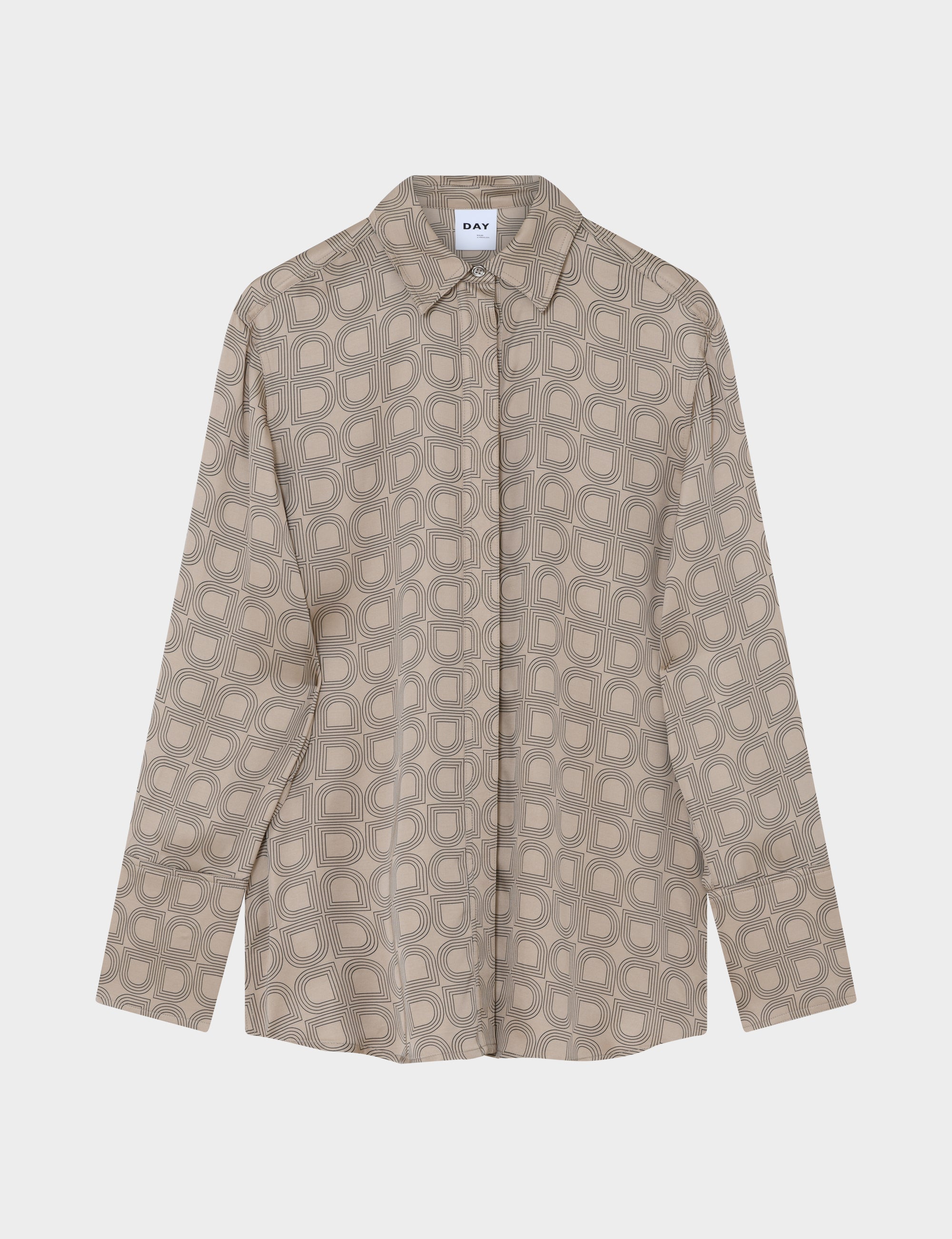 DAY Birger ét Mikkelsen Plymo- Fluid Viscose Shirts & Blouses 151304 HUMUS