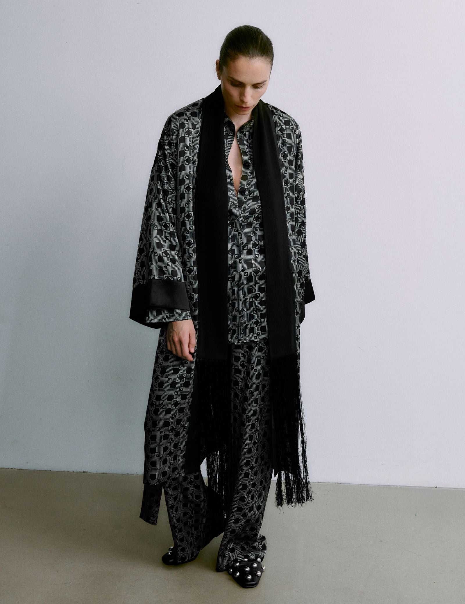 DAY Birger ét Mikkelsen Rani- Fluid Viscose Tunics 190303 BLACK