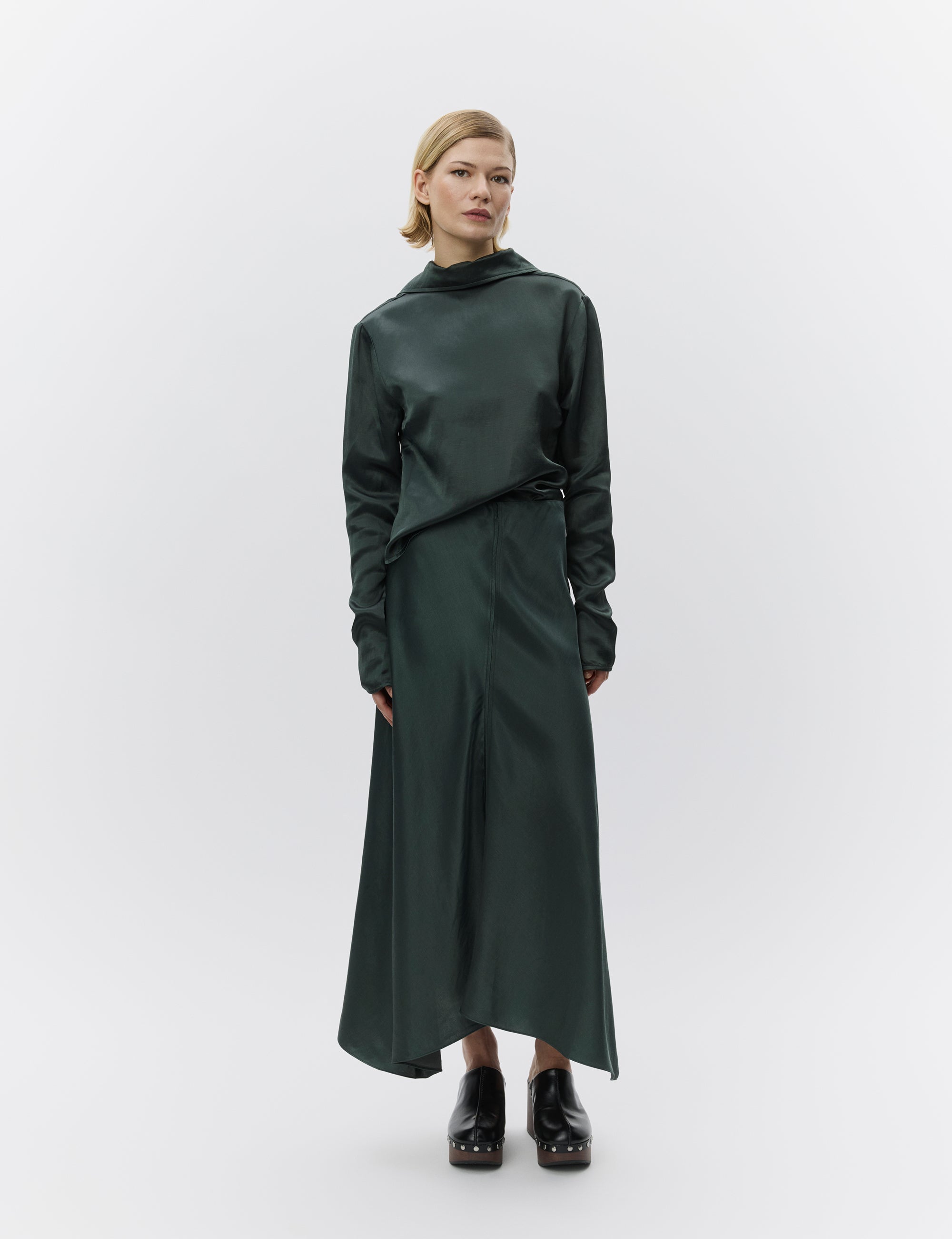 DAY Birger ét Mikkelsen Rian- High Shine Blend Skirt 195004 URBAN CHIC