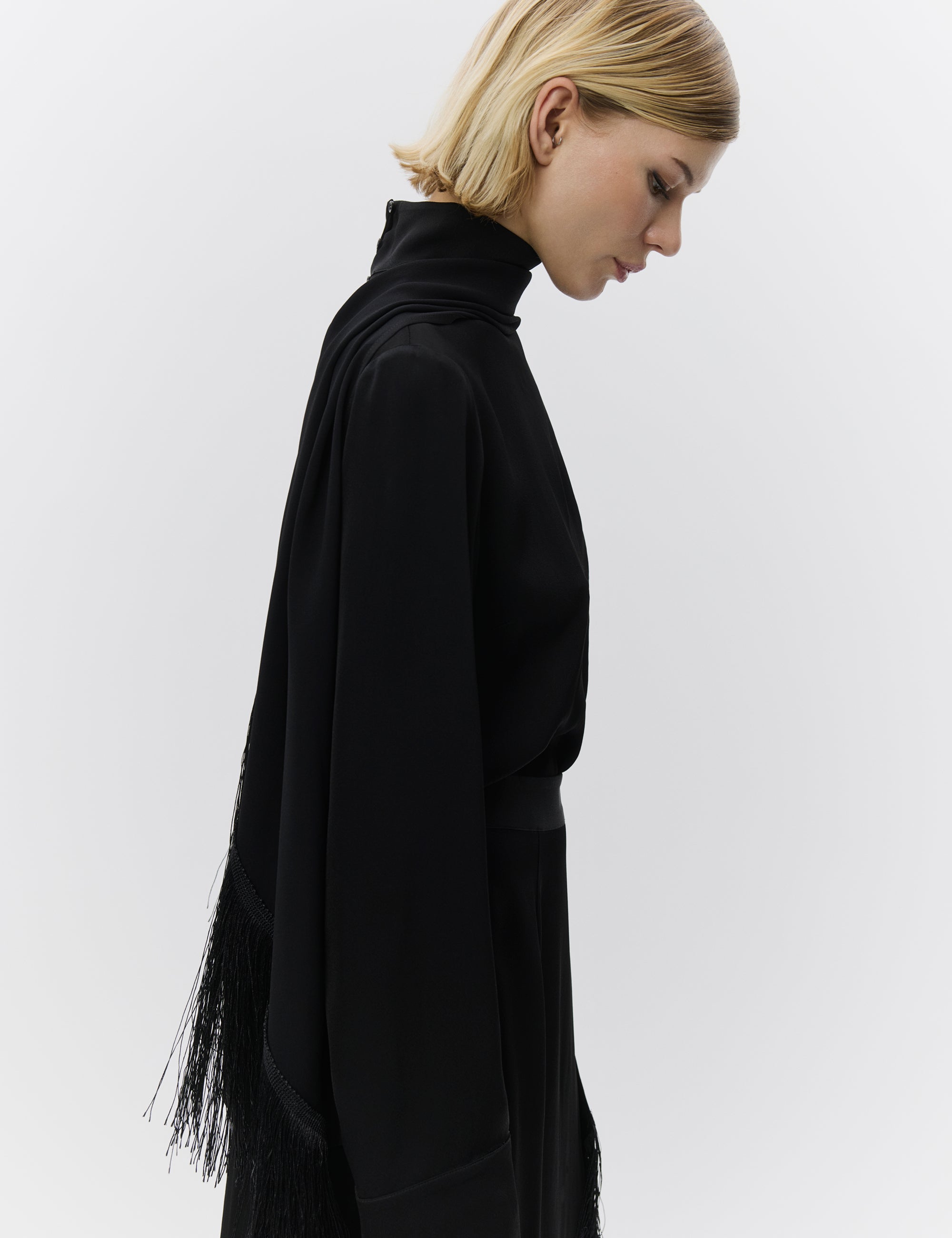 DAY Birger ét Mikkelsen Rios - Matte Crepe Shirts & Blouses 190303 BLACK