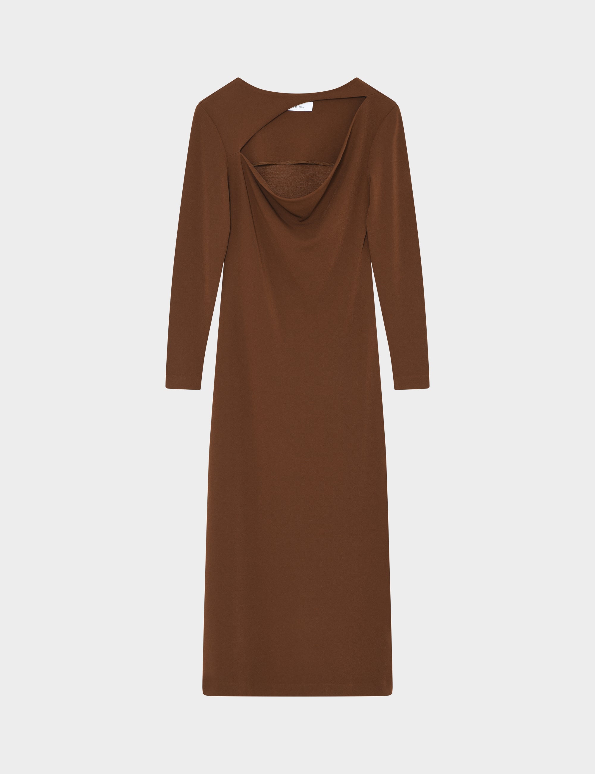 DAY Birger ét Mikkelsen Ron - All Day Jersey Dress 191218 POTTING SOIL