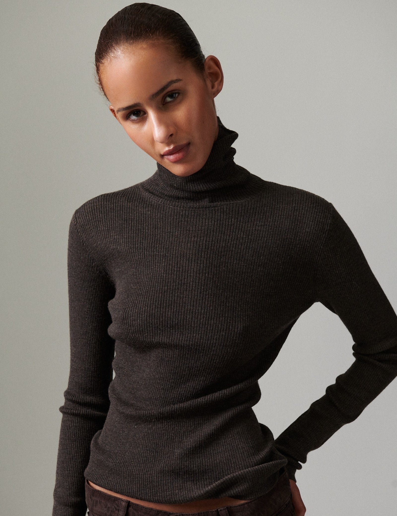 DAY Birger ét Mikkelsen Sierra - Daily Elements Tops & T-Shirts 191103 ESPRESSO