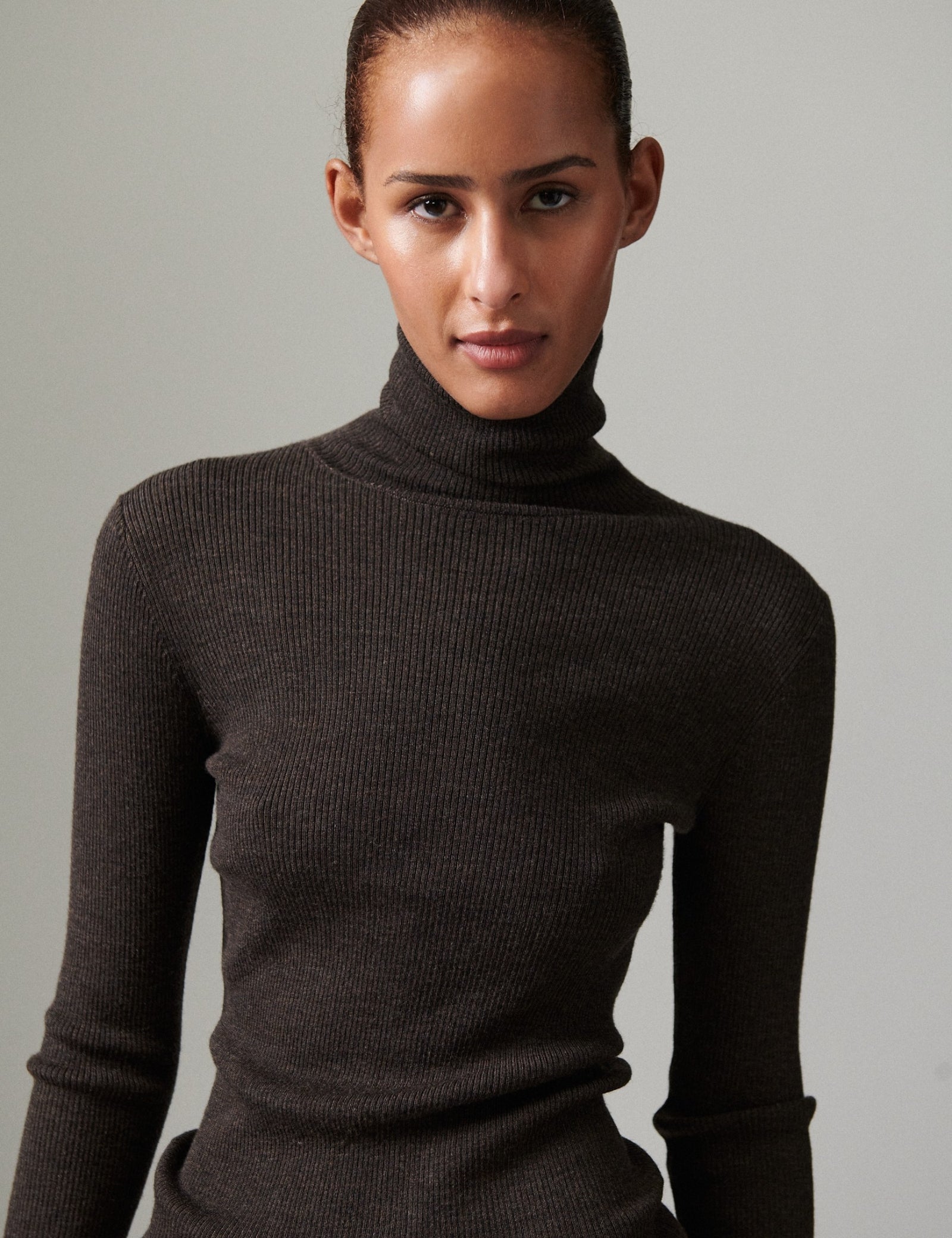 DAY Birger ét Mikkelsen Sierra - Daily Elements Tops & T-Shirts 191103 ESPRESSO