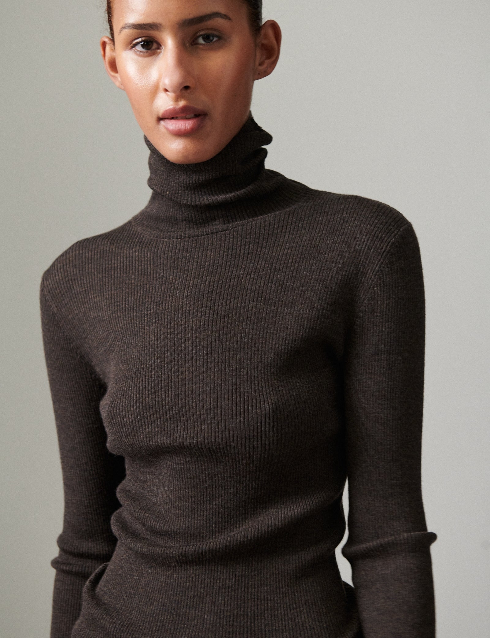 DAY Birger ét Mikkelsen Sierra - Daily Elements Tops & T-Shirts 500180 Expresso Melange