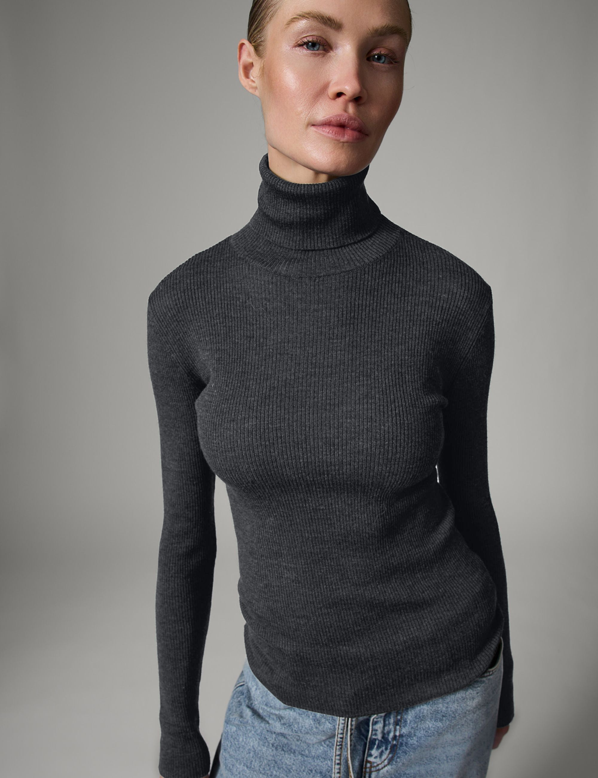 DAY Birger ét Mikkelsen Sierra - Daily Elements - Pullover Pullover 500003 Dark Grey Melange