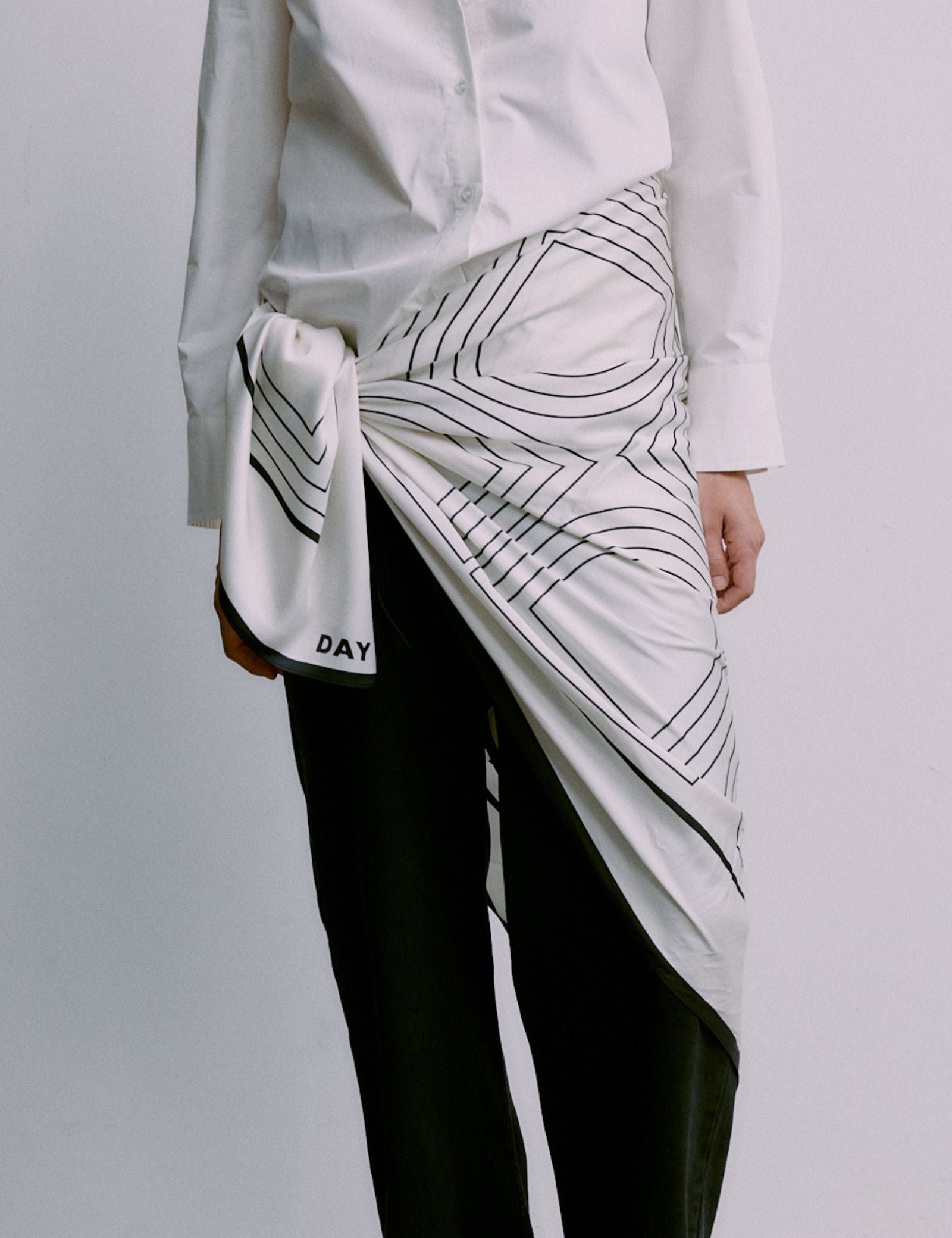 DAY Birger ét Mikkelsen Sille - Daily Scarf Scarves 110104 VANILLA ICE