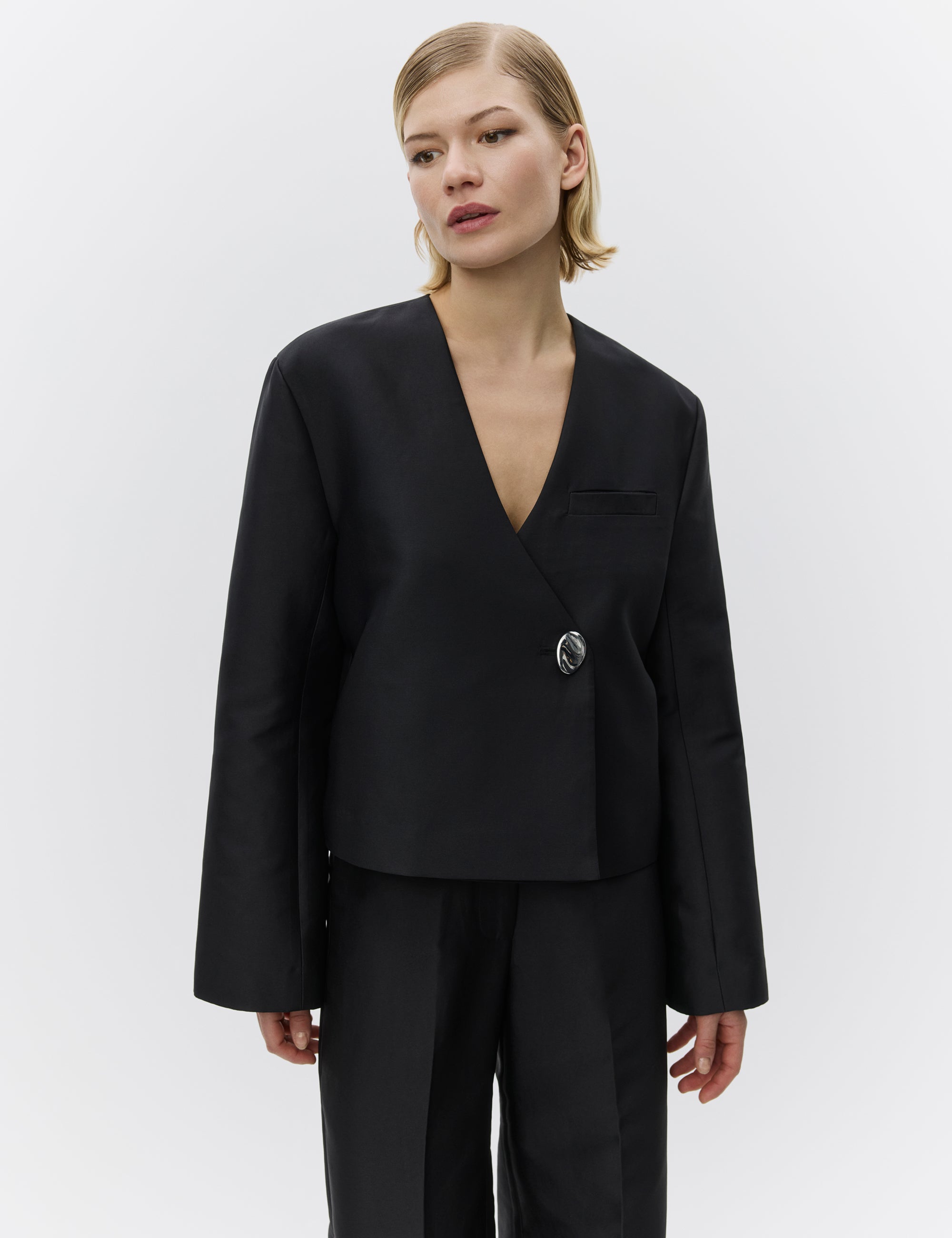 DAY Birger ét Mikkelsen Sookie - Shiny Suiting Blazer 190303 BLACK