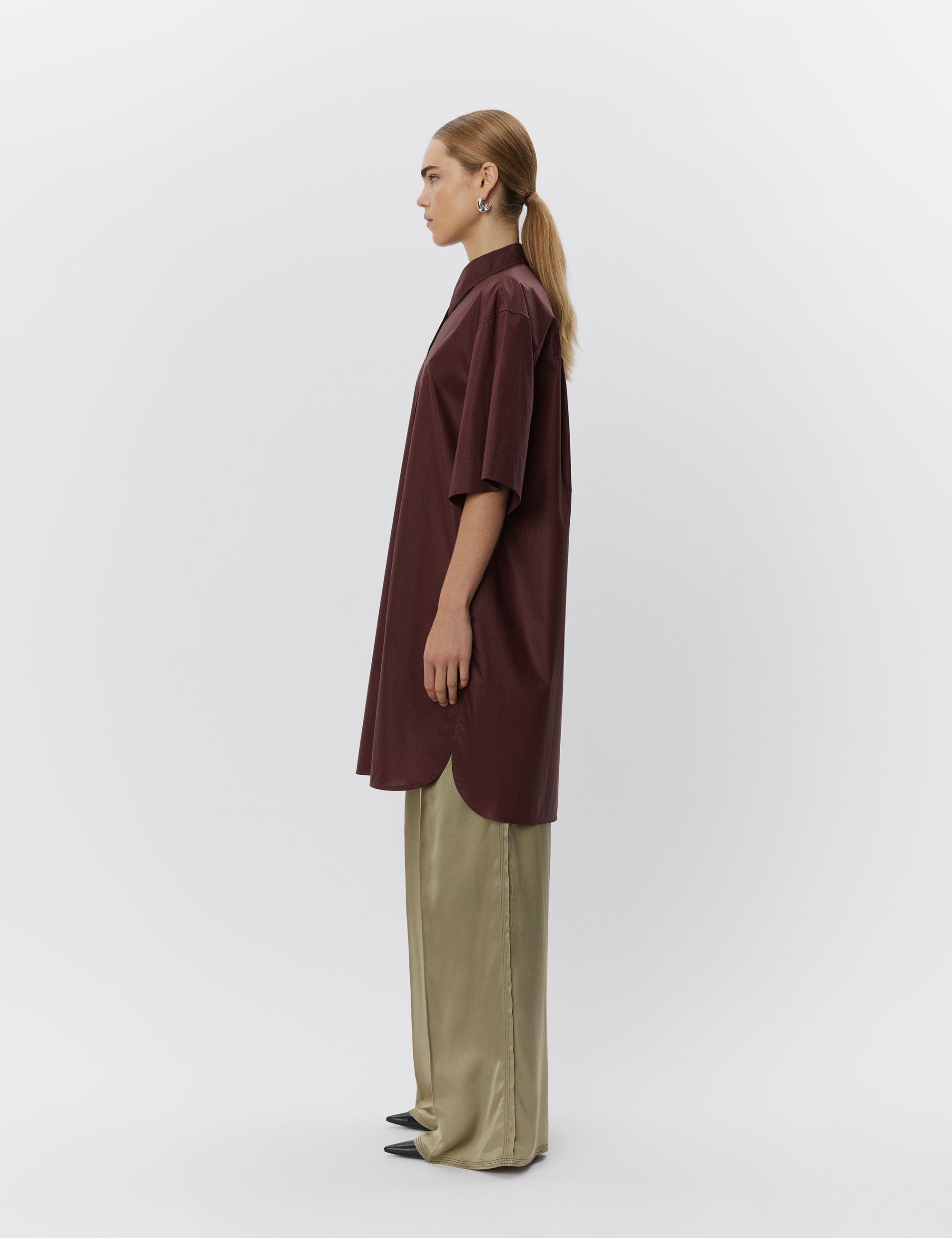 DAY Birger ét Mikkelsen Stanton - Cotton Chintz Dress 191317 Bitter Chocolate