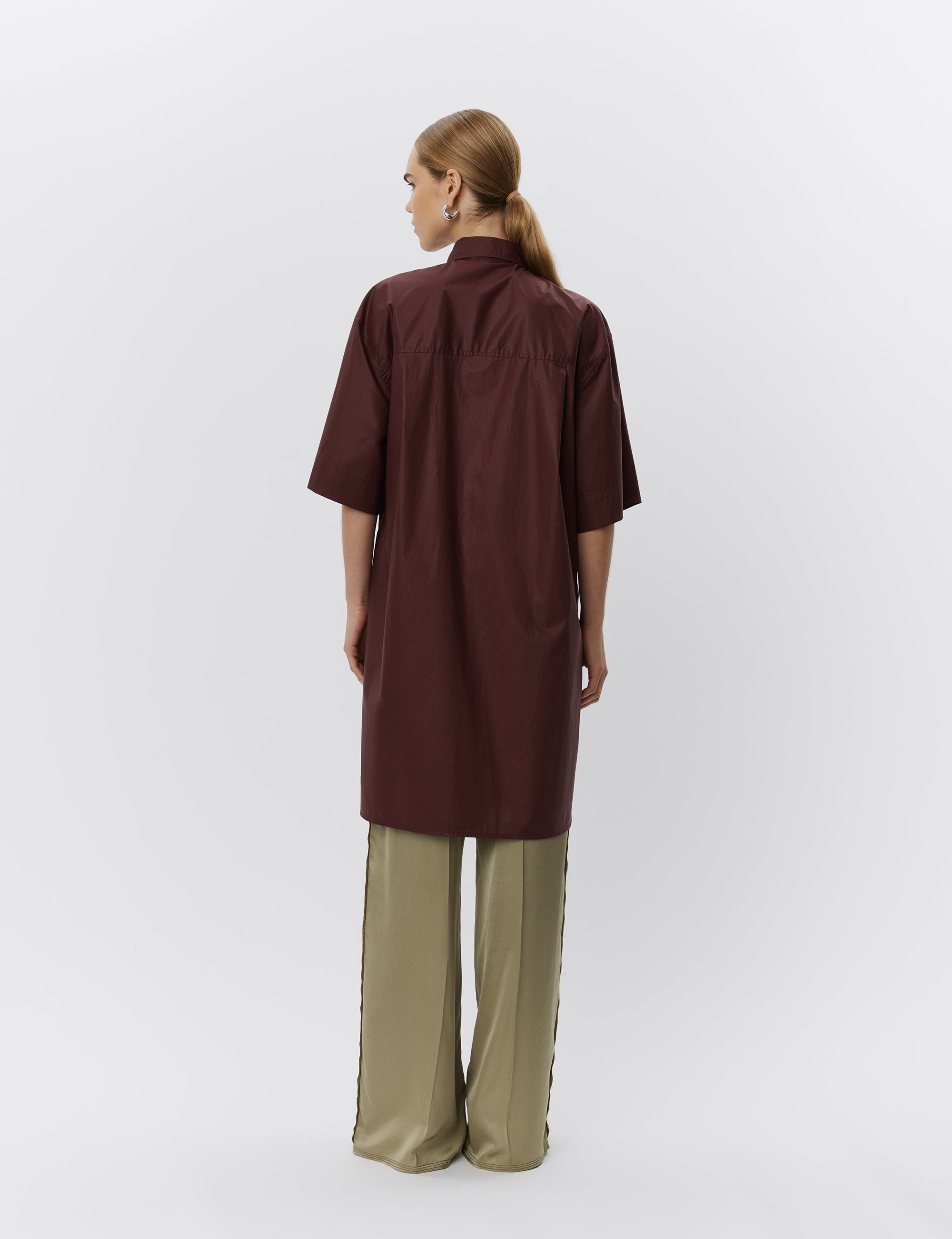 DAY Birger ét Mikkelsen Stanton - Cotton Chintz Dress 191317 Bitter Chocolate