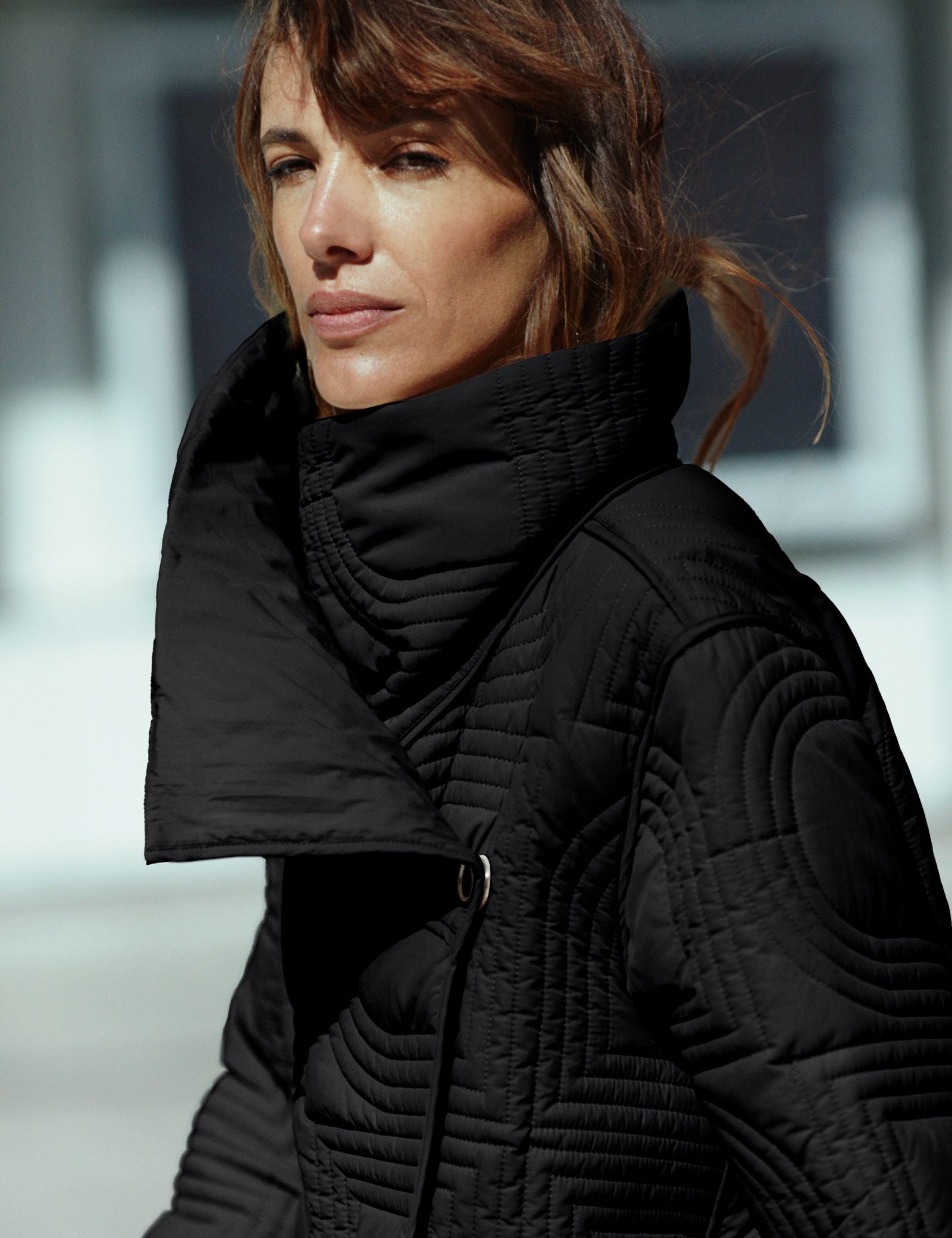 DAY Birger ét Mikkelsen Teme - Rhombus Quilt Jacket 190303 Black