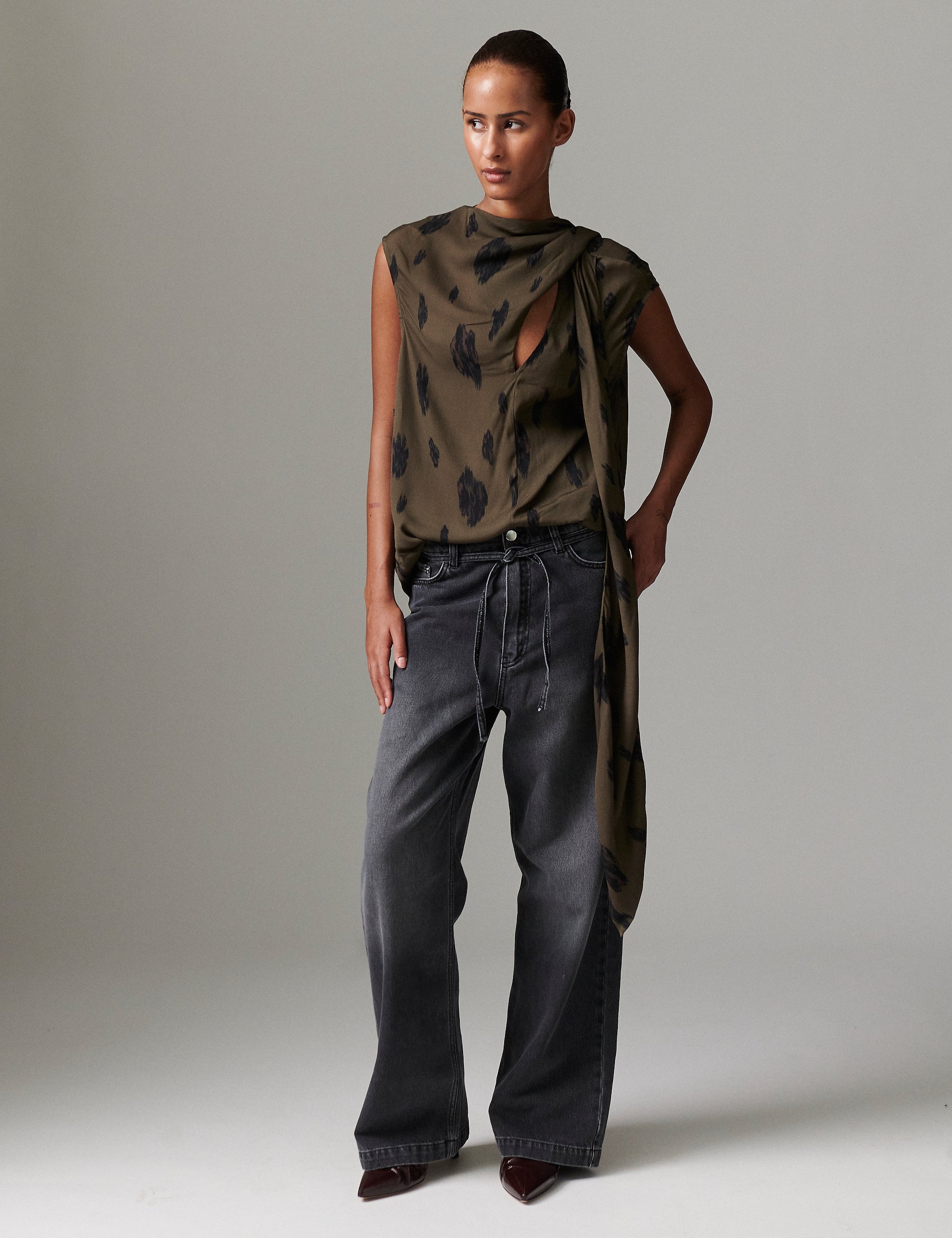 DAY Birger ét Mikkelsen Timett - Abstract Animal Tops & T-Shirts 500154 ABSTRACT ANIMAL