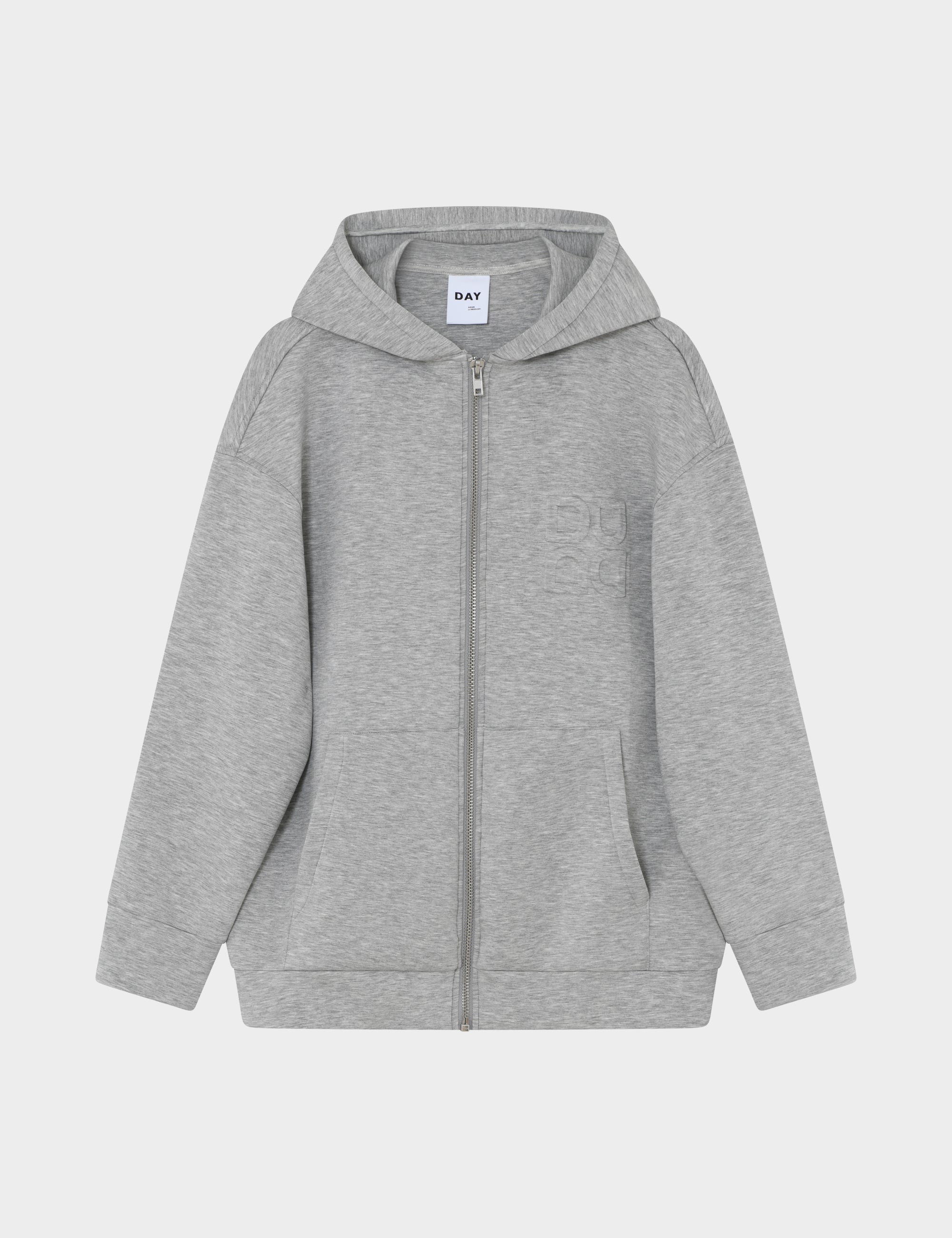 DAY Birger ét Mikkelsen VIncy - Scuba Cardigan 500056 GREY MELANGE