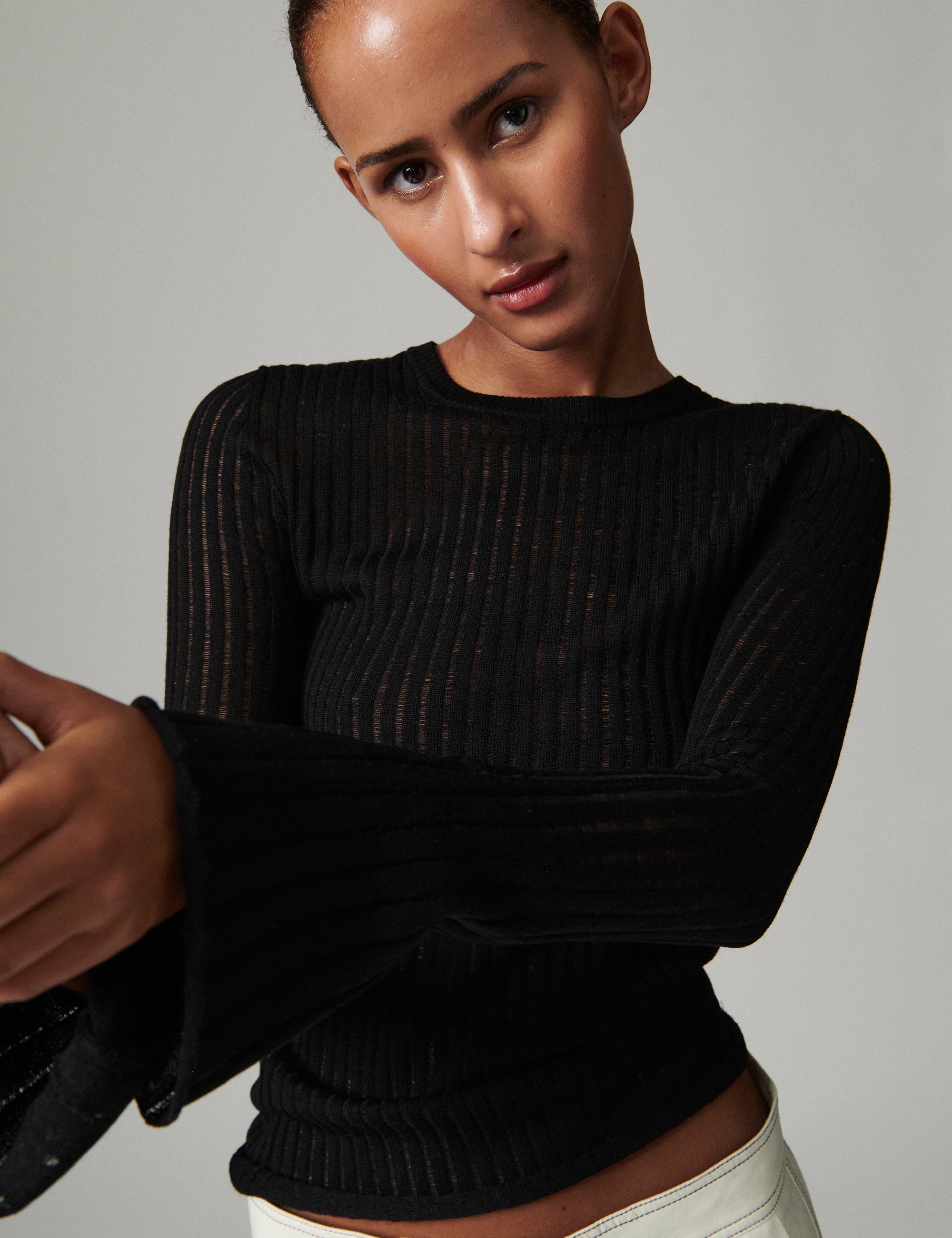 DAY Birger ét Mikkelsen Vibe - Daily Elements Tops & T-Shirts 190303 BLACK