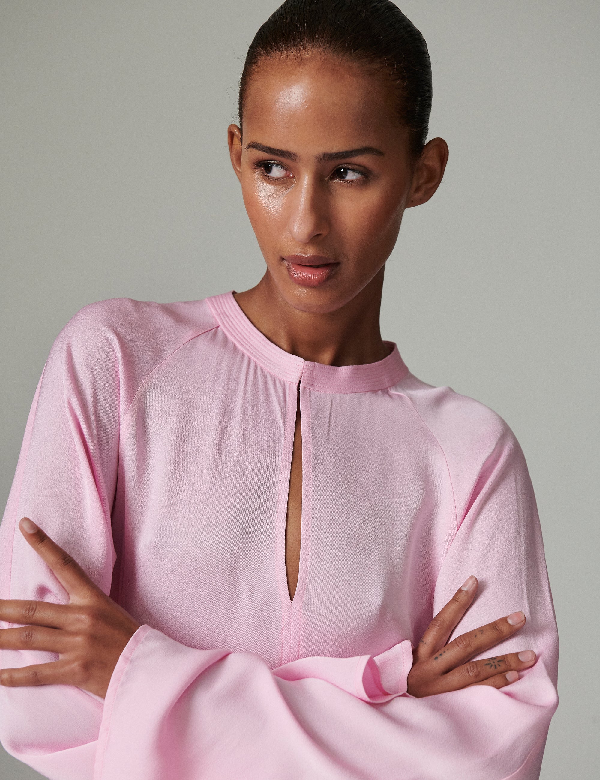 DAY Birger ét Mikkelsen Walker - Matte Crepe Dress 132806 PINK LADY