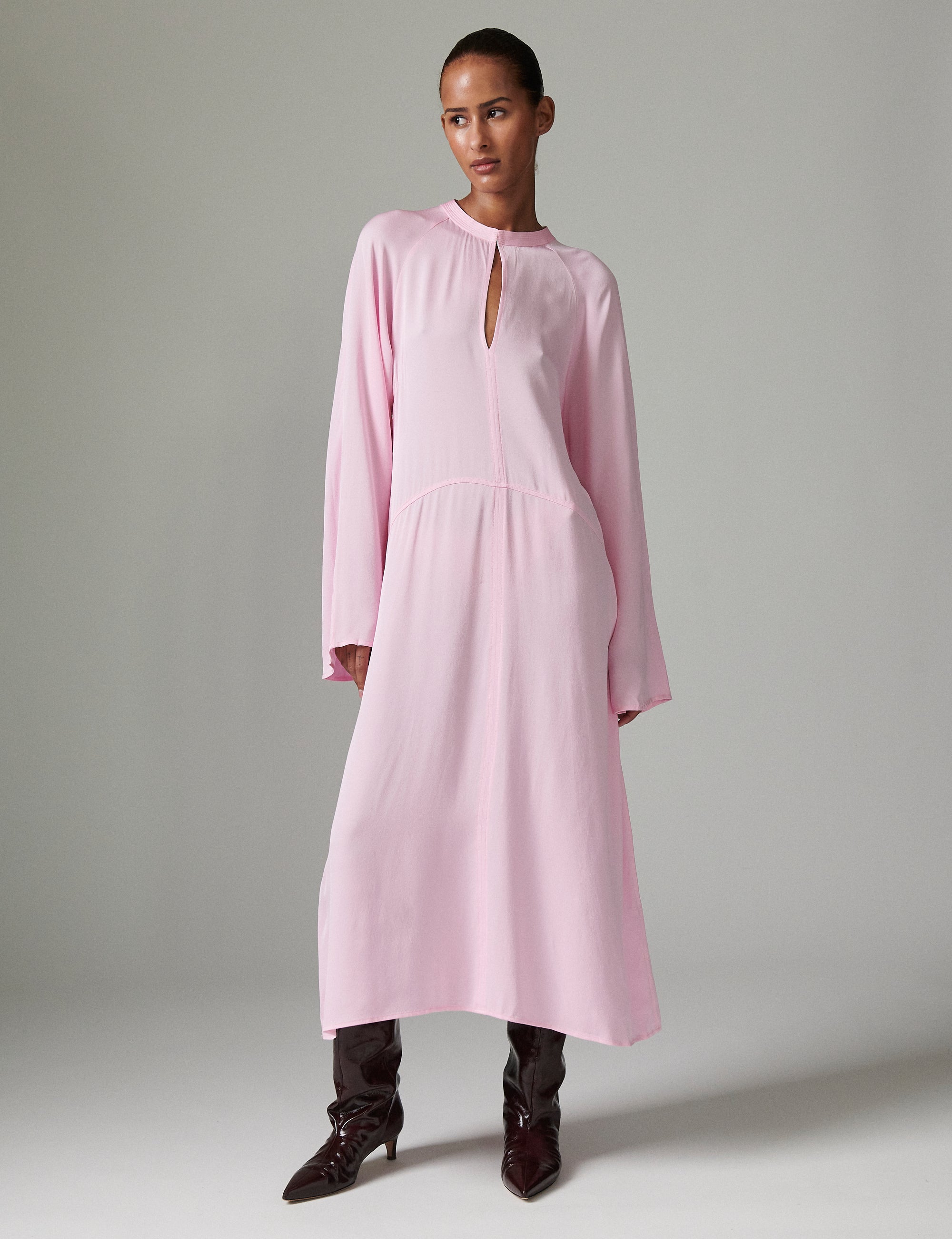 DAY Birger ét Mikkelsen Walker - Matte Crepe Dress 132806 PINK LADY