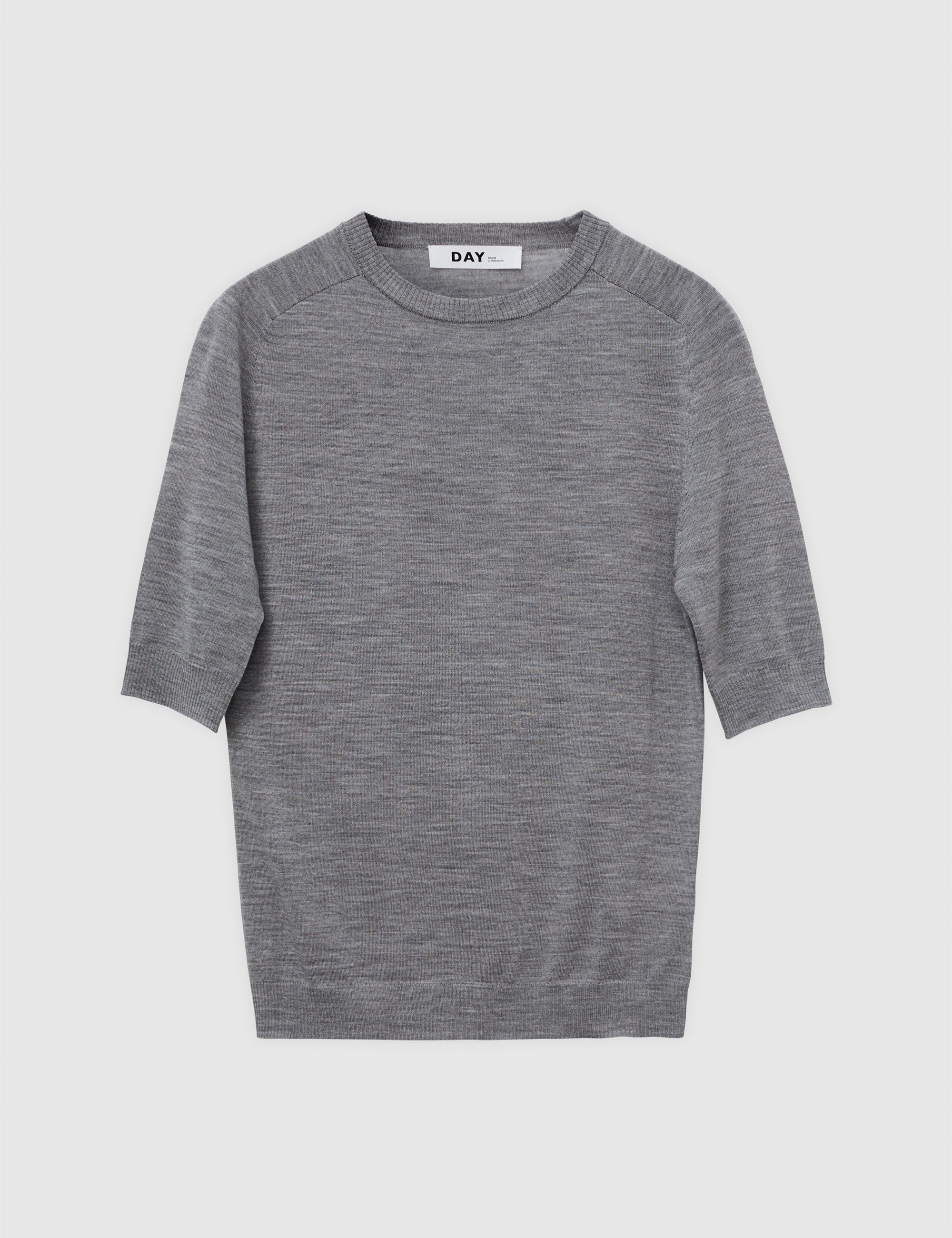 DAY Birger ét Mikkelsen Carolina - Daily Elements - Pullover Pullover 500006 Medium Grey Melange