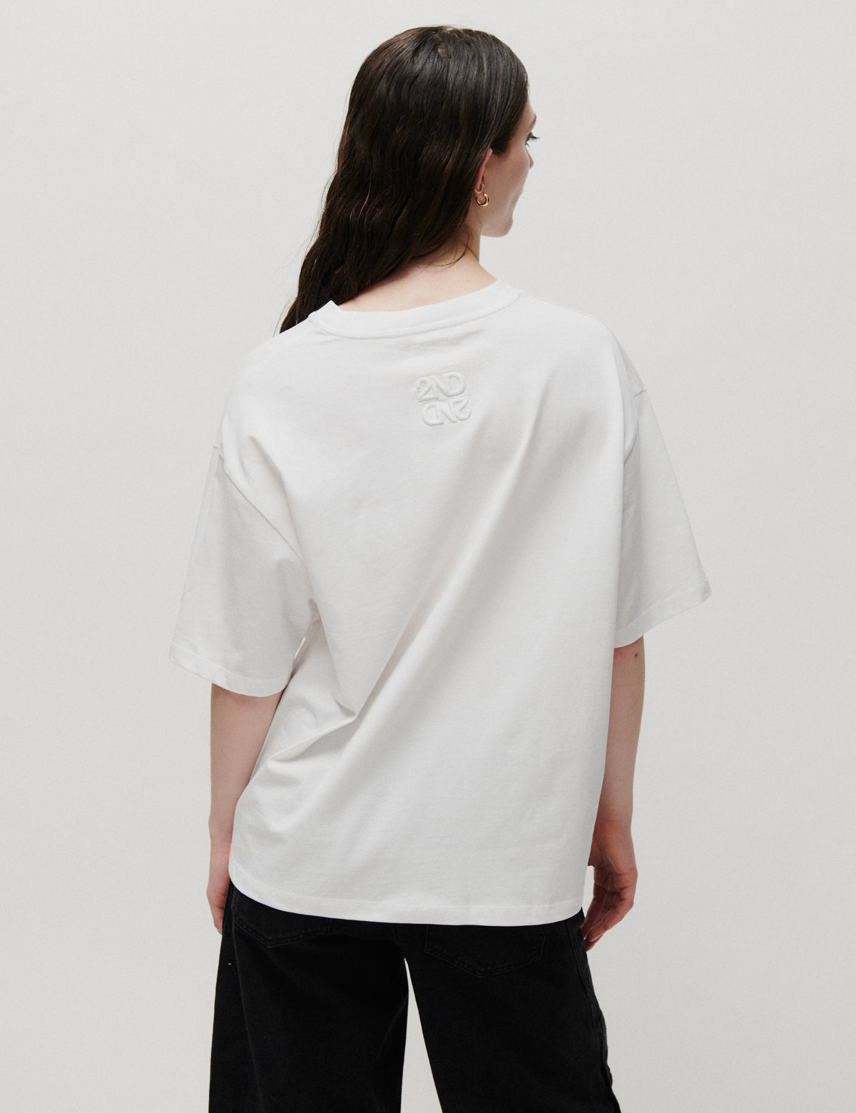2NDDAY 2NDArale - Heavy Jersey T-shirt 110601 Bright White