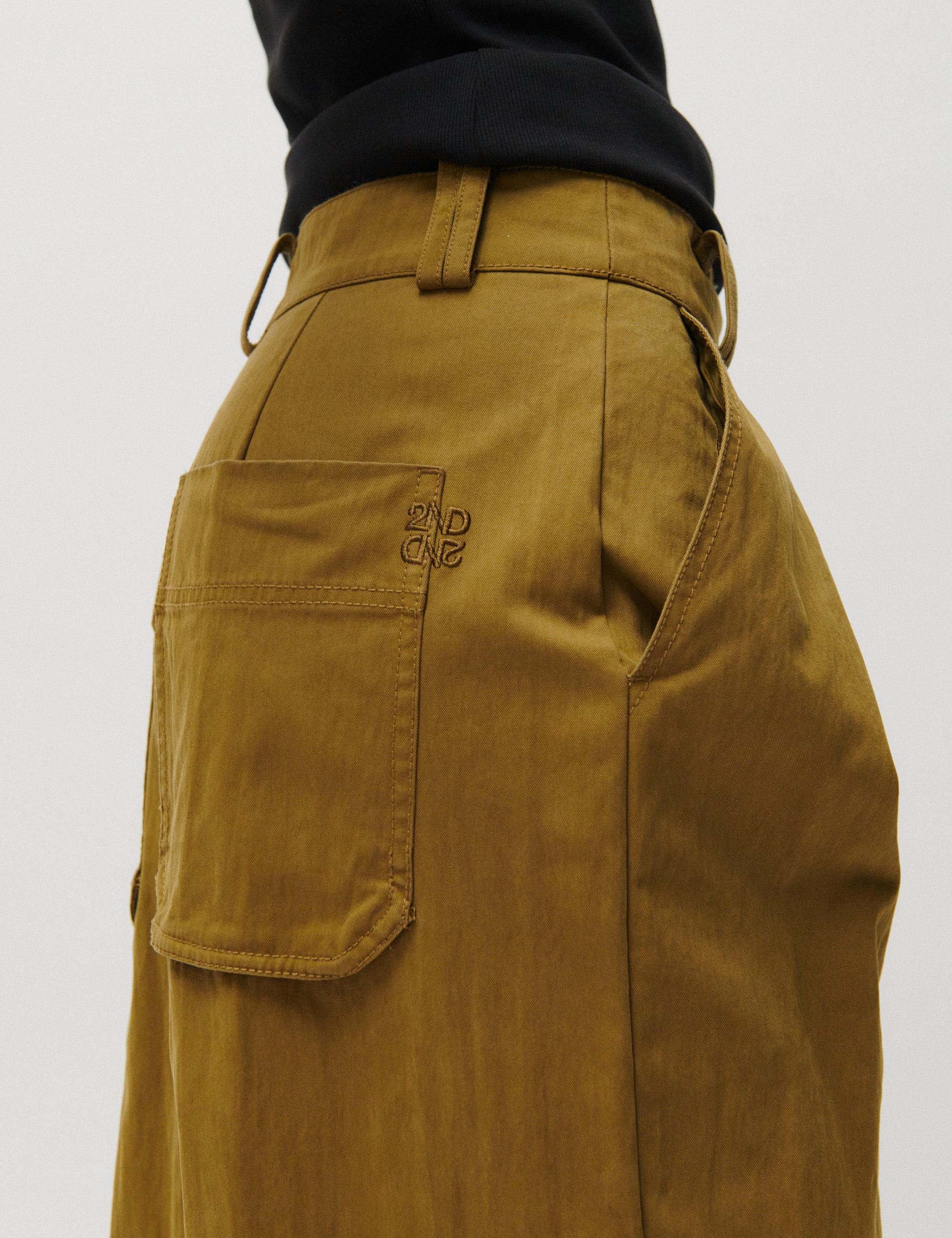 2NDDAY 2NDArlert - Firm Cotton - Pants Pants 180627 Fir Green