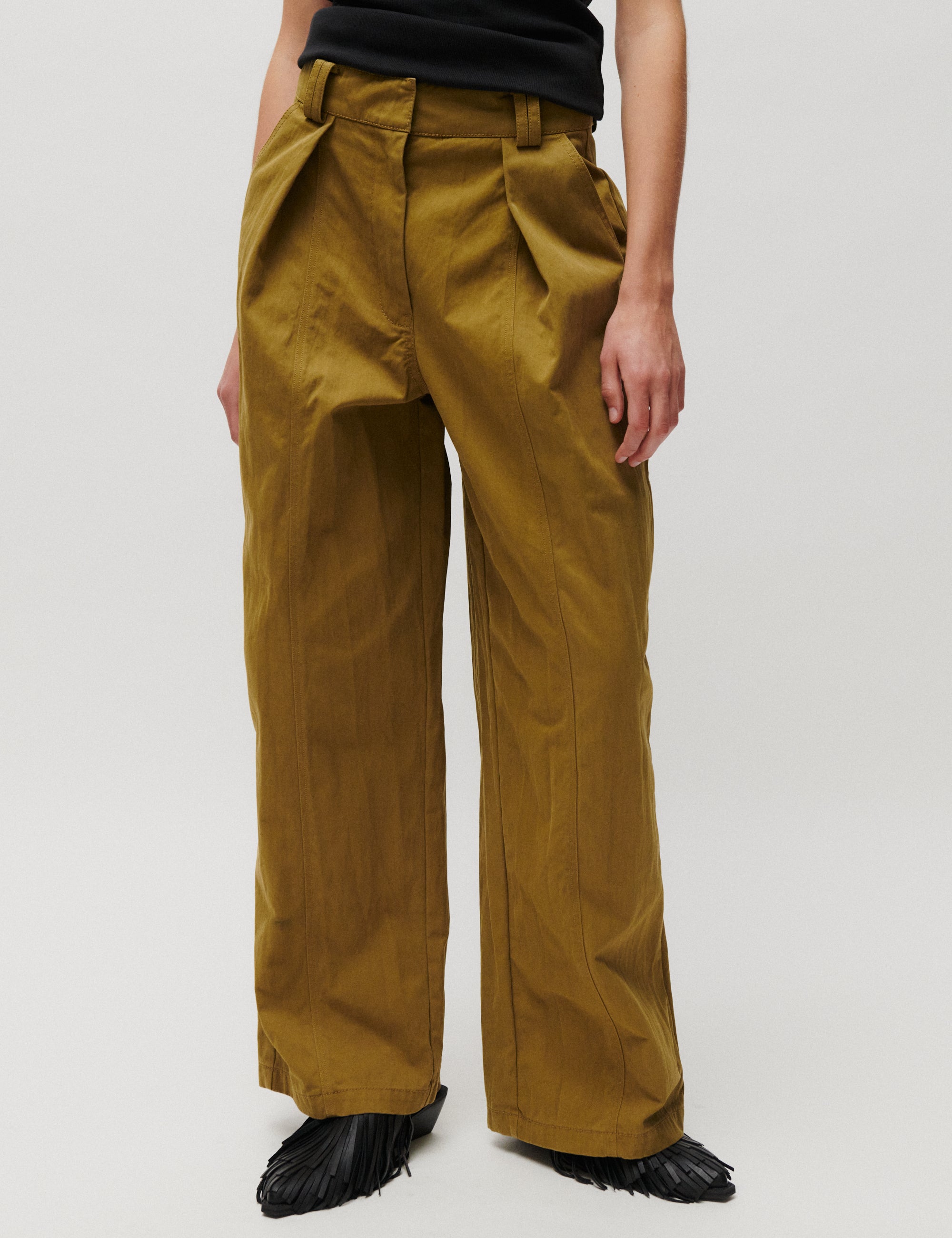 2NDDAY 2NDArlert - Firm Cotton - Pants Pants 180627 Fir Green