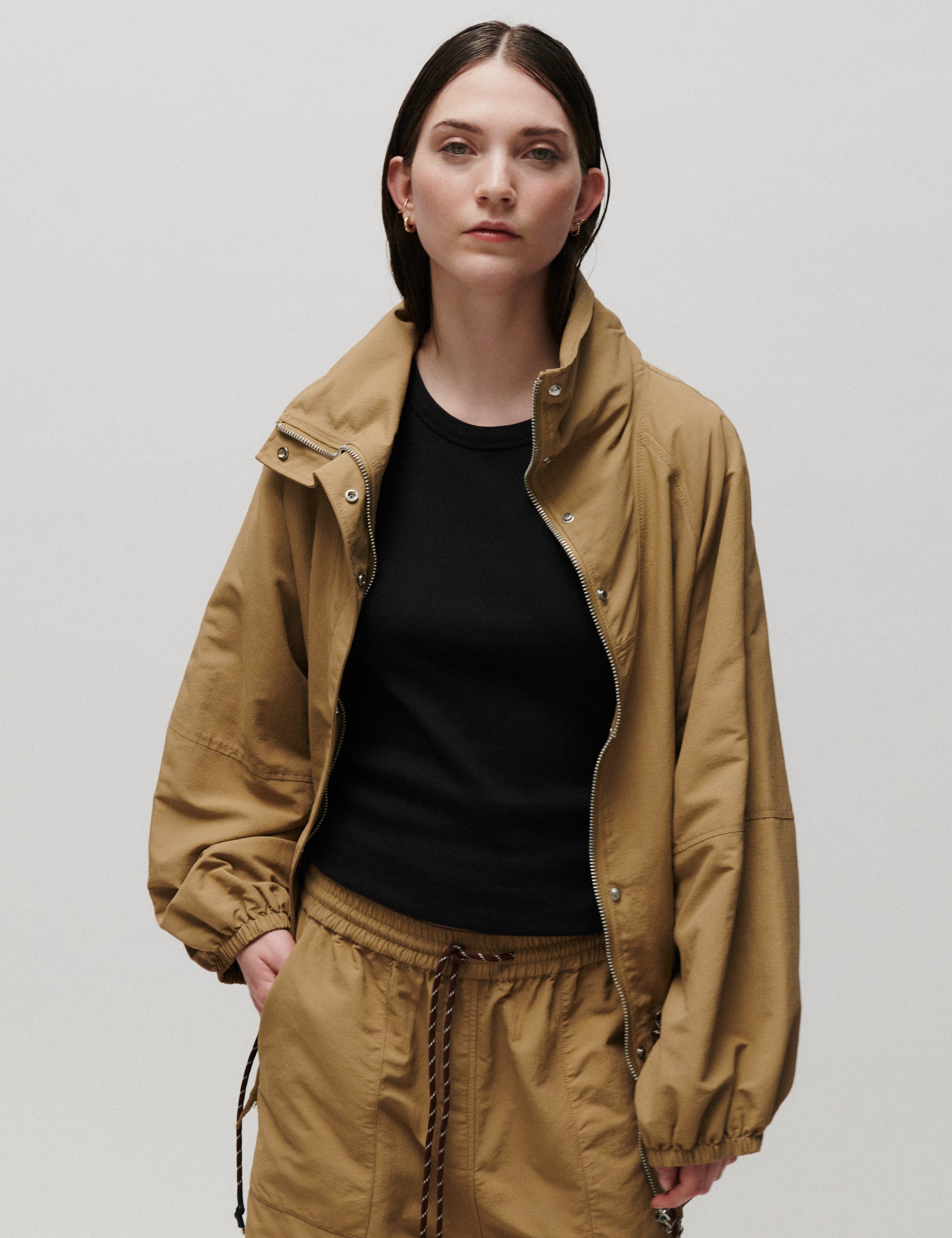 2NDDAY 2NDAtlas - Refined Tech - Jacket Jacket 171115 PETRIFIED OAK
