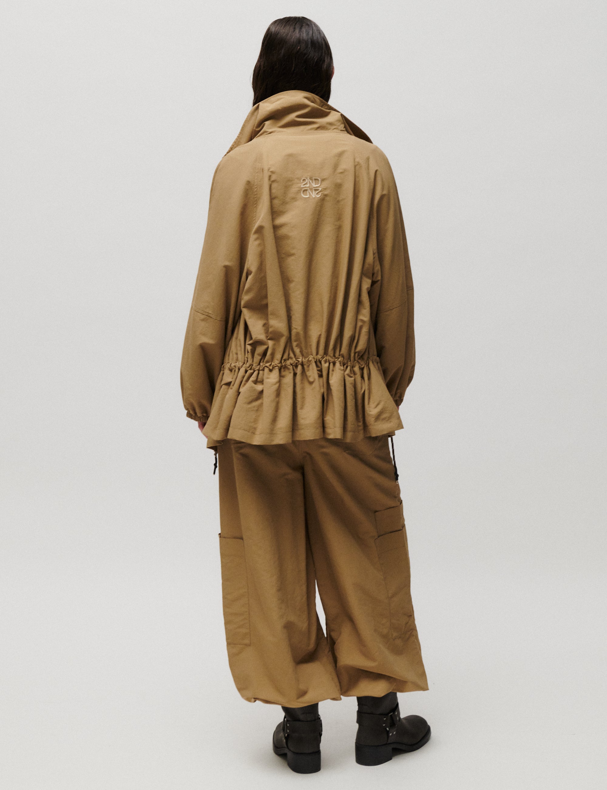 2NDDAY 2NDAtlas - Refined Tech - Jacket Jacket 171115 PETRIFIED OAK