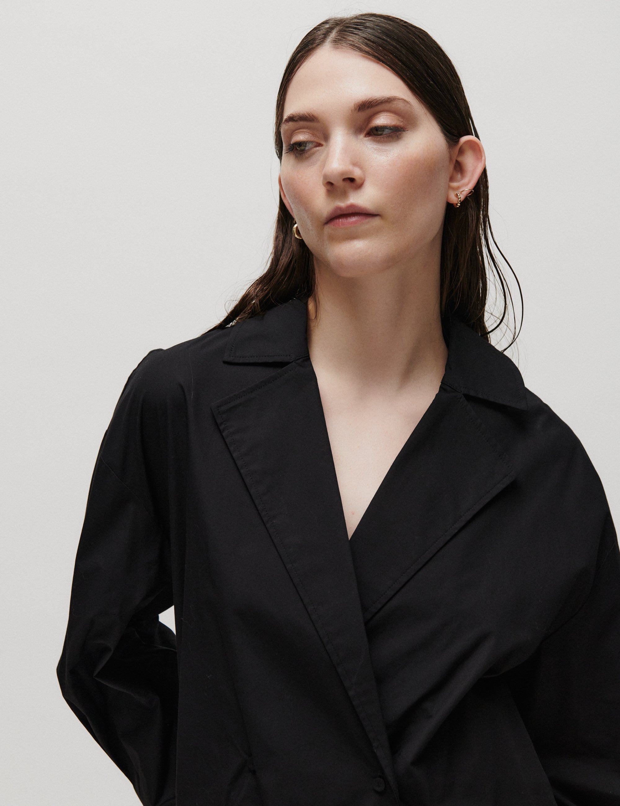 2NDDAY 2NDFern - Crispy Poplin - Shirt Shirt 190303 Black