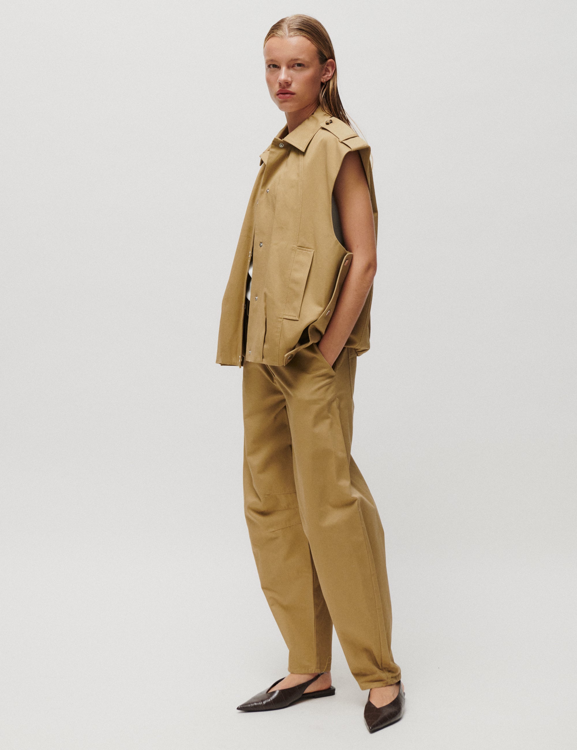 2NDDAY 2NDJimmay - Tactile Cotton - Pants Pants 171115 PETRIFIED OAK