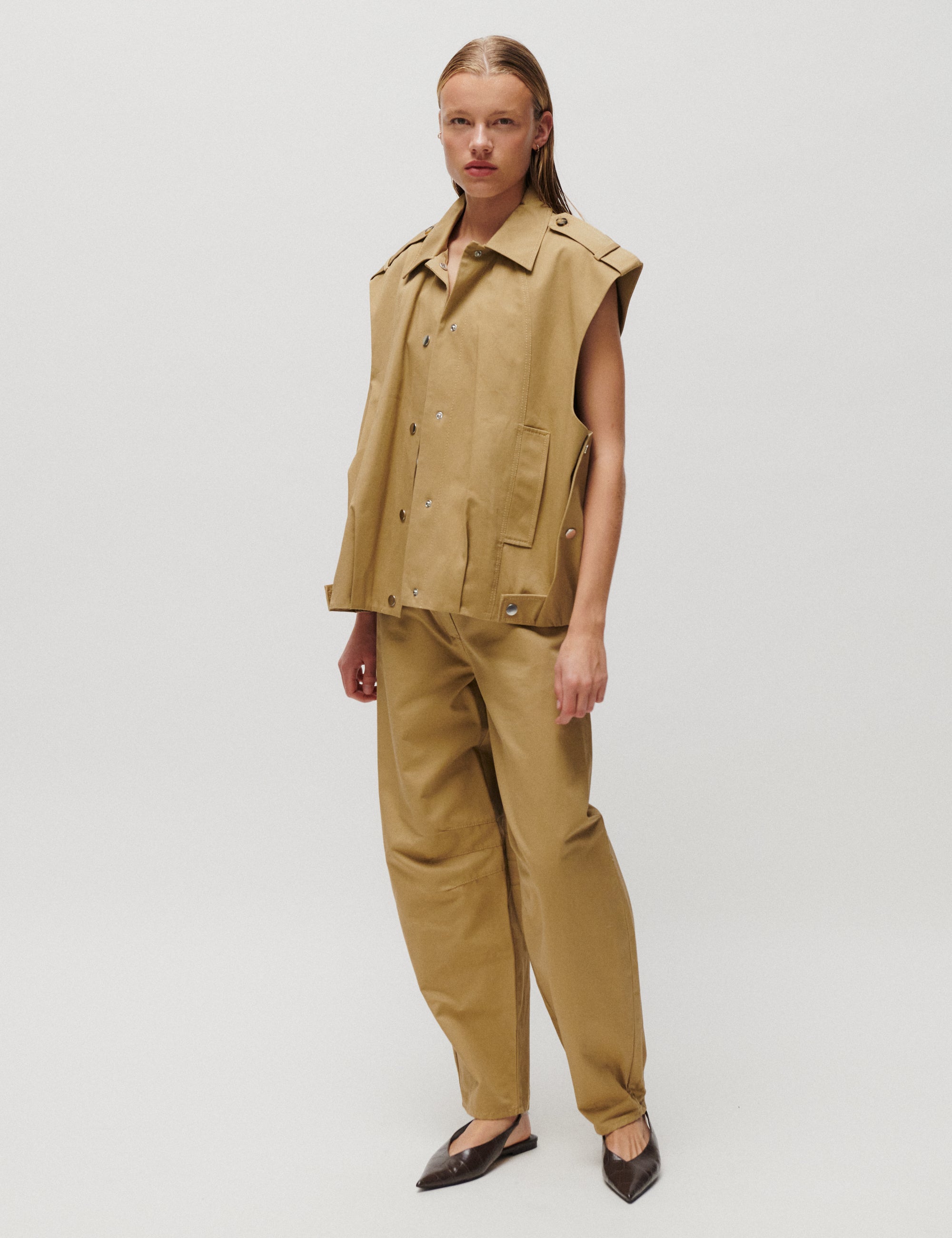 2NDDAY 2NDJimmay - Tactile Cotton - Pants Pants 171115 PETRIFIED OAK