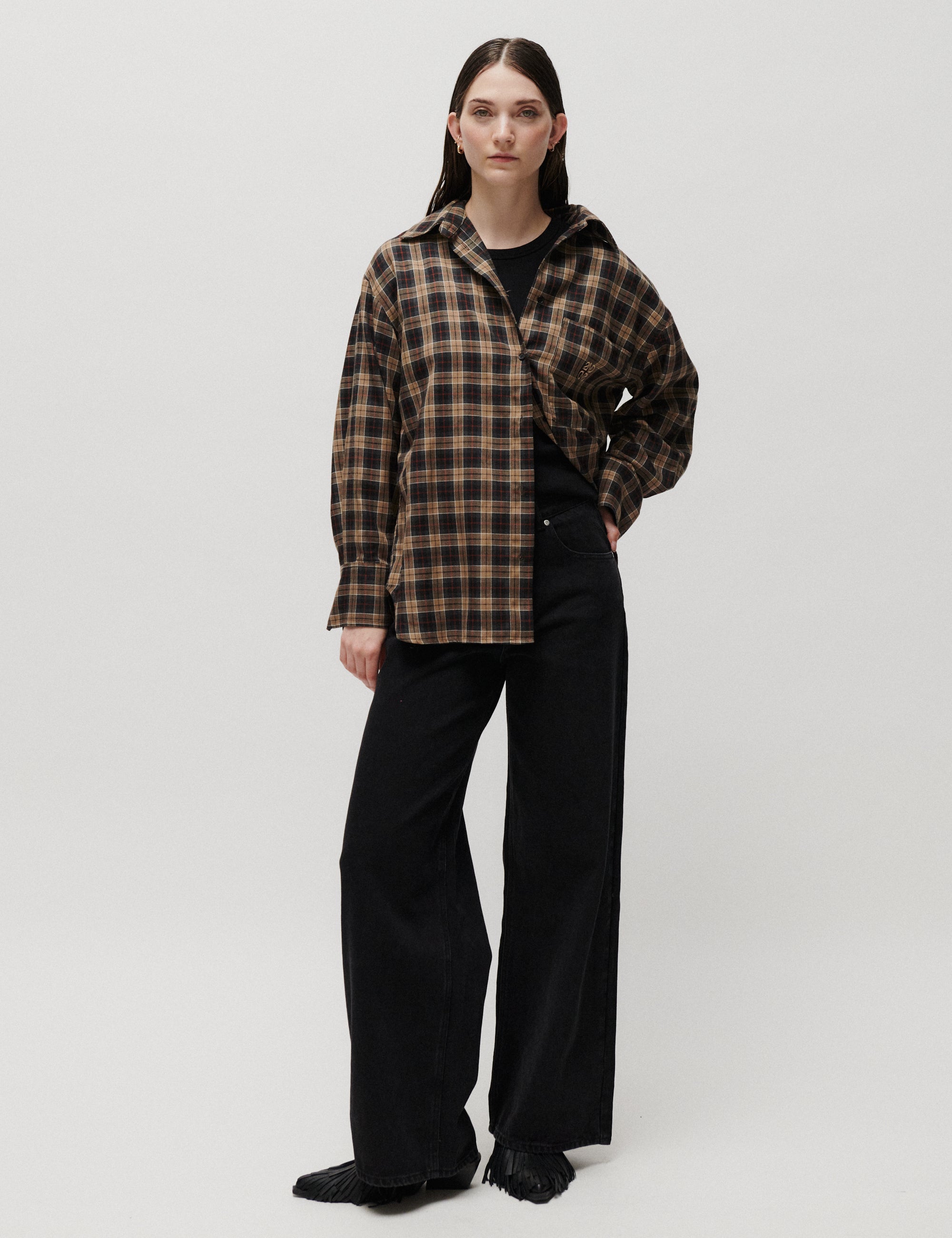 2NDDAY 2NDManny - Classic Flannel - Shirt Shirt 191234 Rocky Road