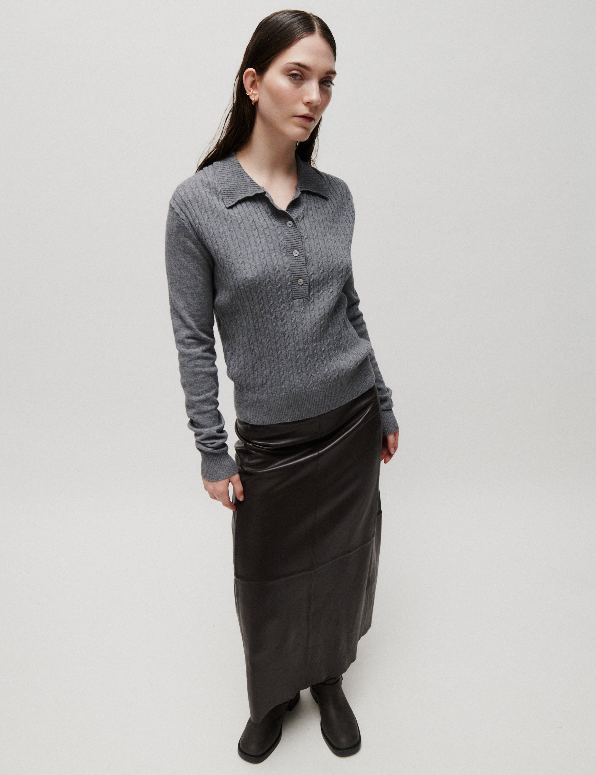 2NDDAY 2NDMarvina - Classic Leather - Skirt Skirt 191016 JAVA