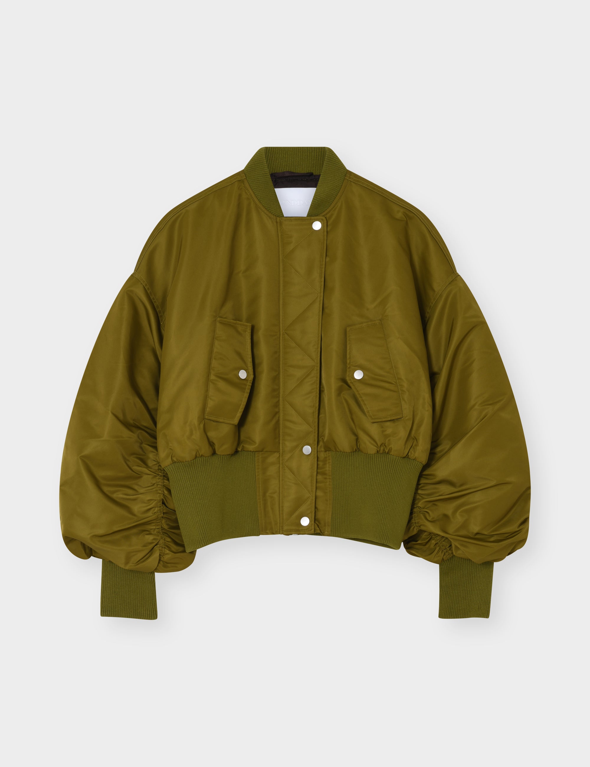 2NDDAY 2NDMir - Heavy Nylon Jacket 180627 Fir Green