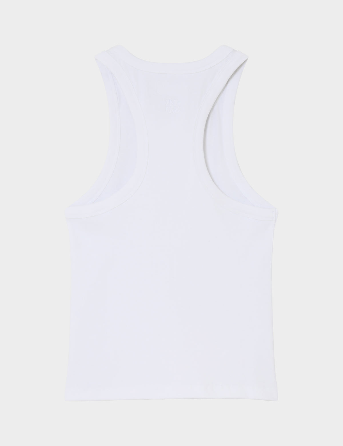 2NDDAY 2NDPurity - Classic Rib T-shirt 110601 Bright White