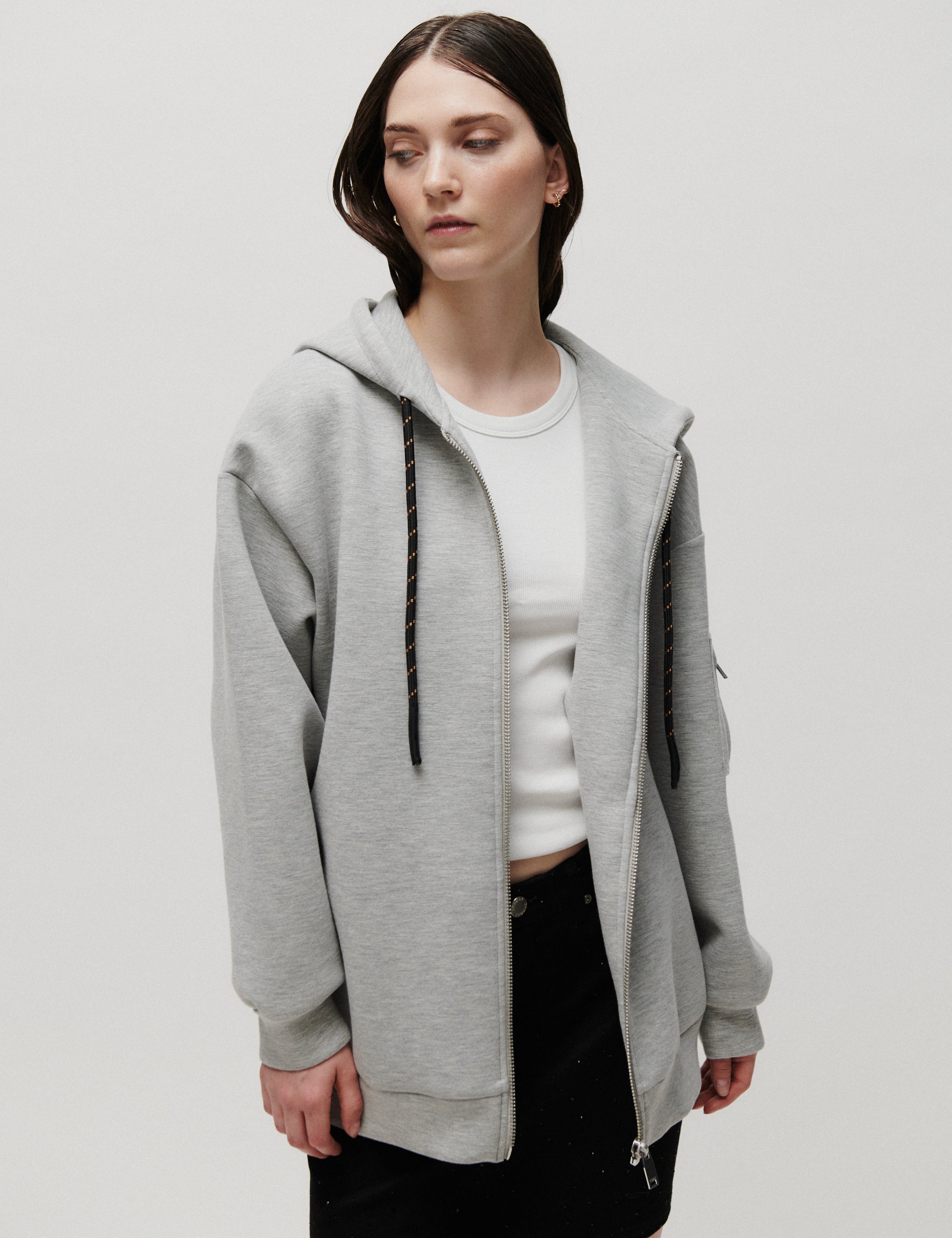 2NDDAY 2NDRedford - Scuba - Hoodie Hoodie DARK GREY MELANGE
