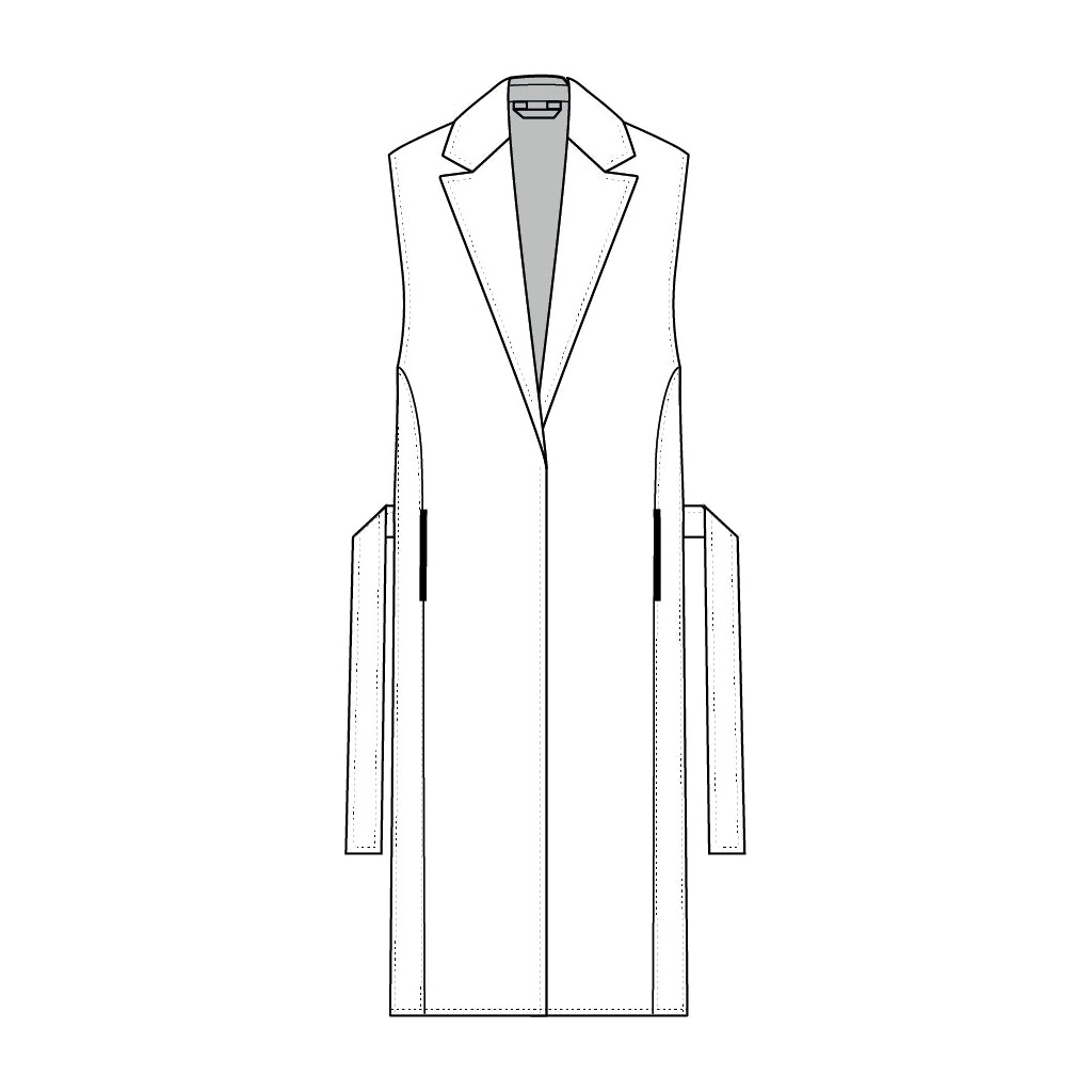 2NDDAY 2NDSloany - Hairy Wool Coat 190303 Black